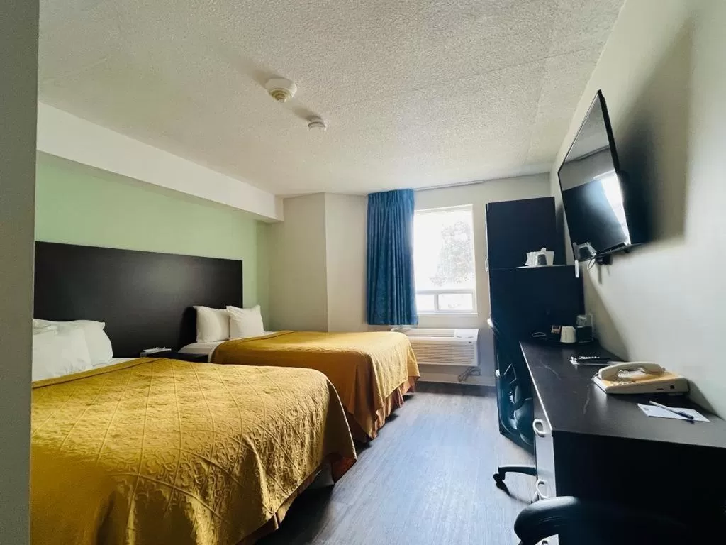 Double Room with Two Double Beds - Non-Smoking in Spark by Hilton Brockville