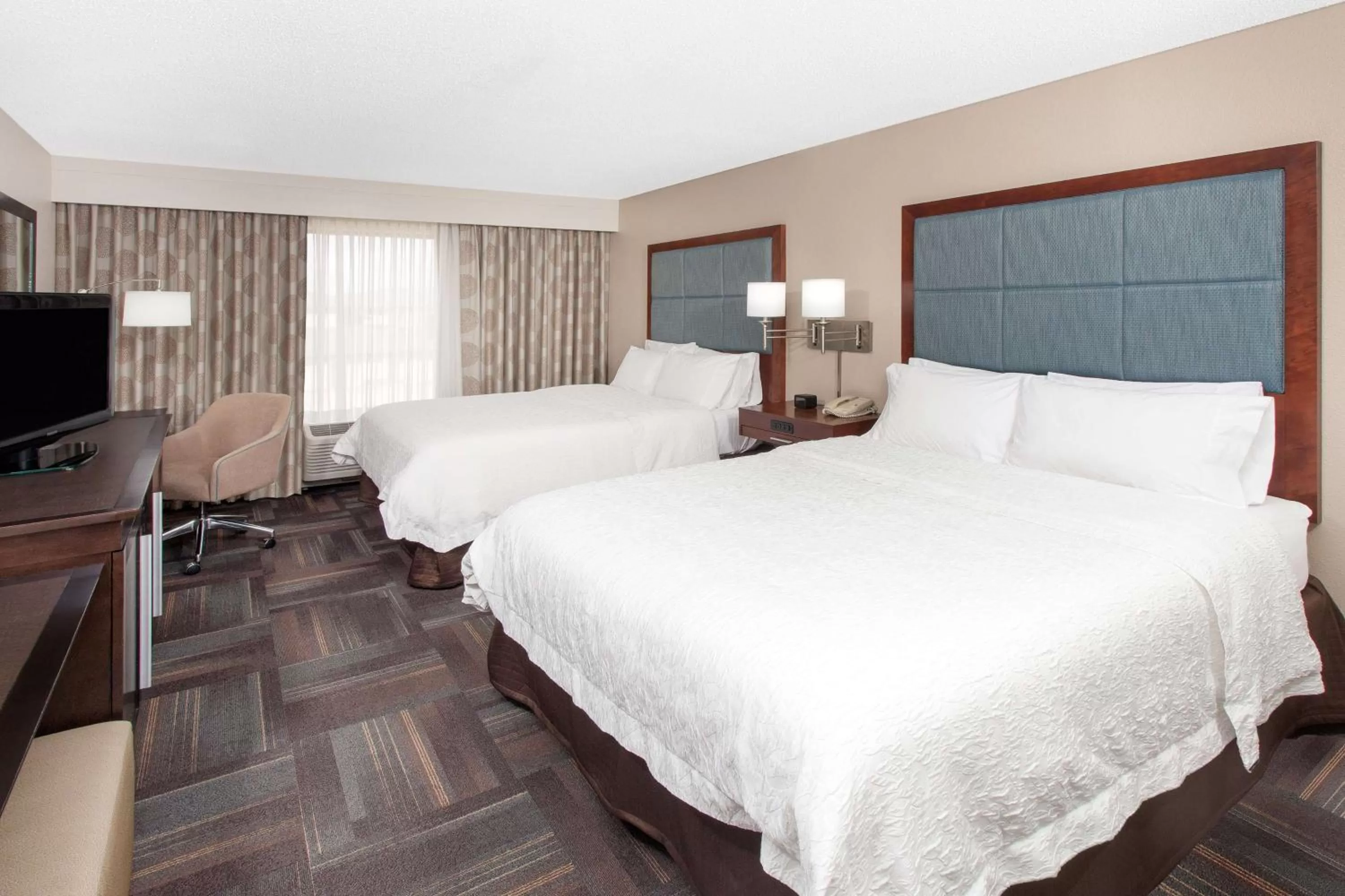 Room with Two Queen Beds - Non-Smoking in Hampton Inn & Suites Munster