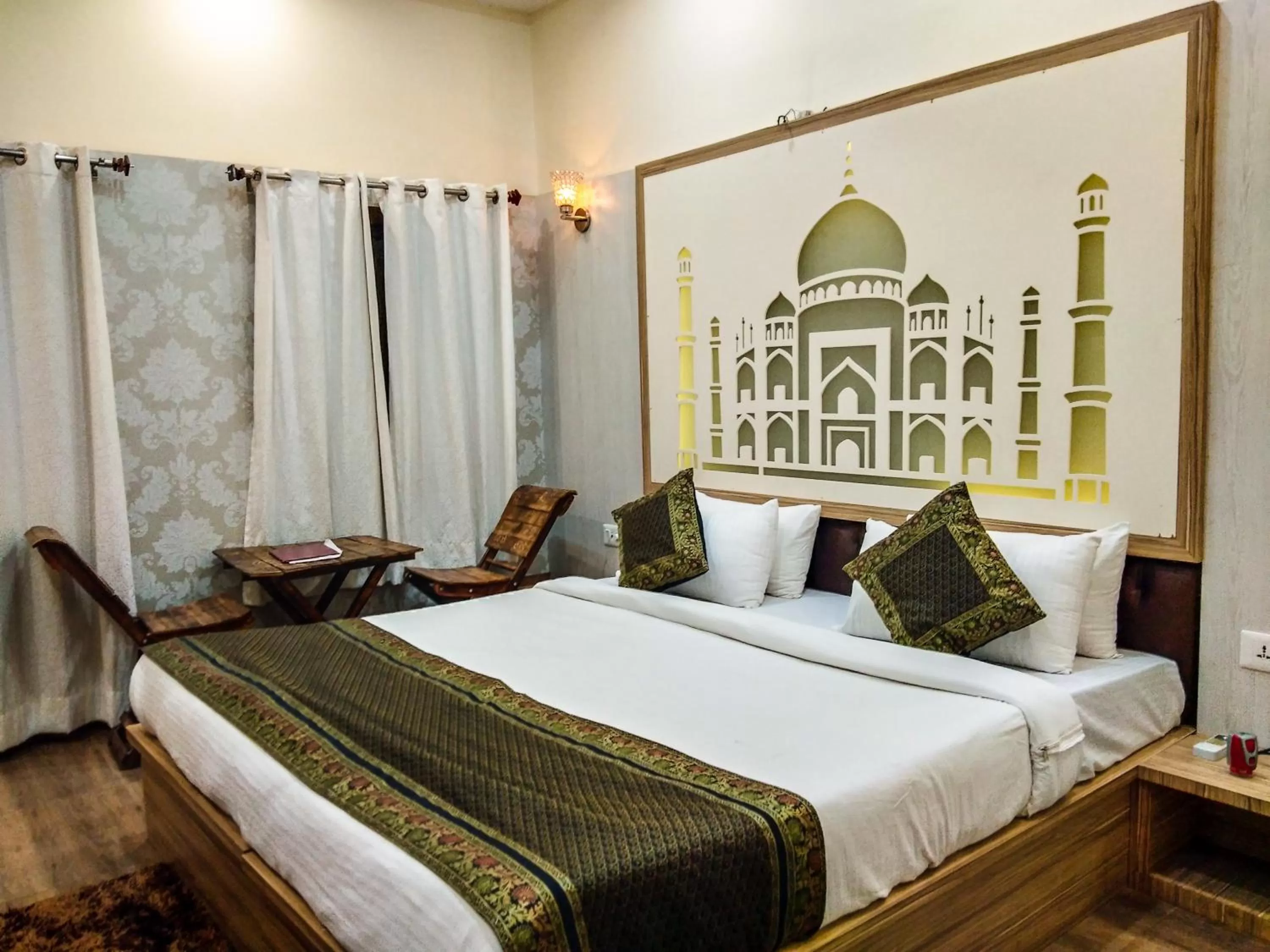 Rudraksha Suite with River View in Dwivedi Hotels Sri Omkar Palace