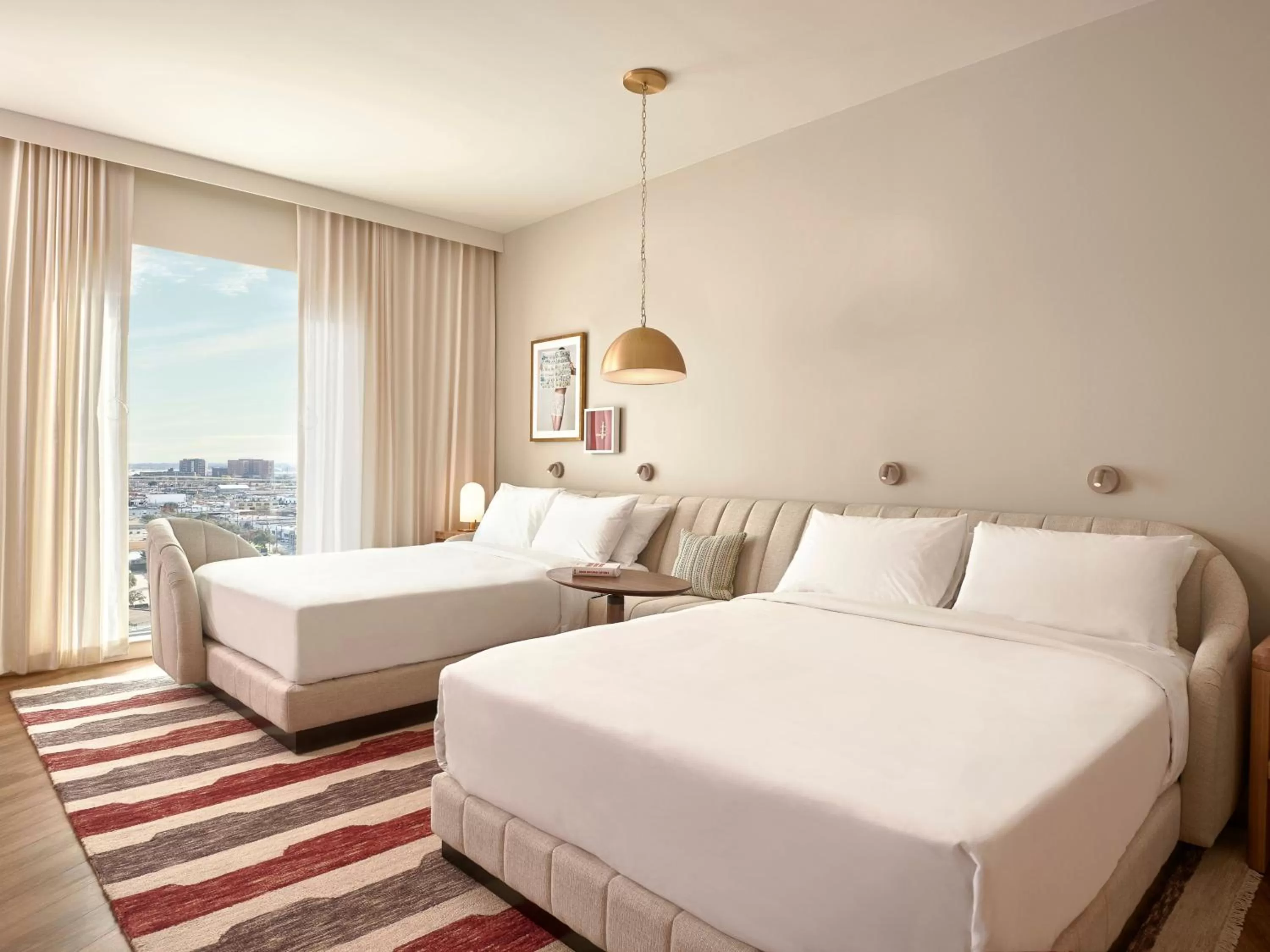 Grand Queen Room with Two Queen Beds in Virgin Hotels Dallas