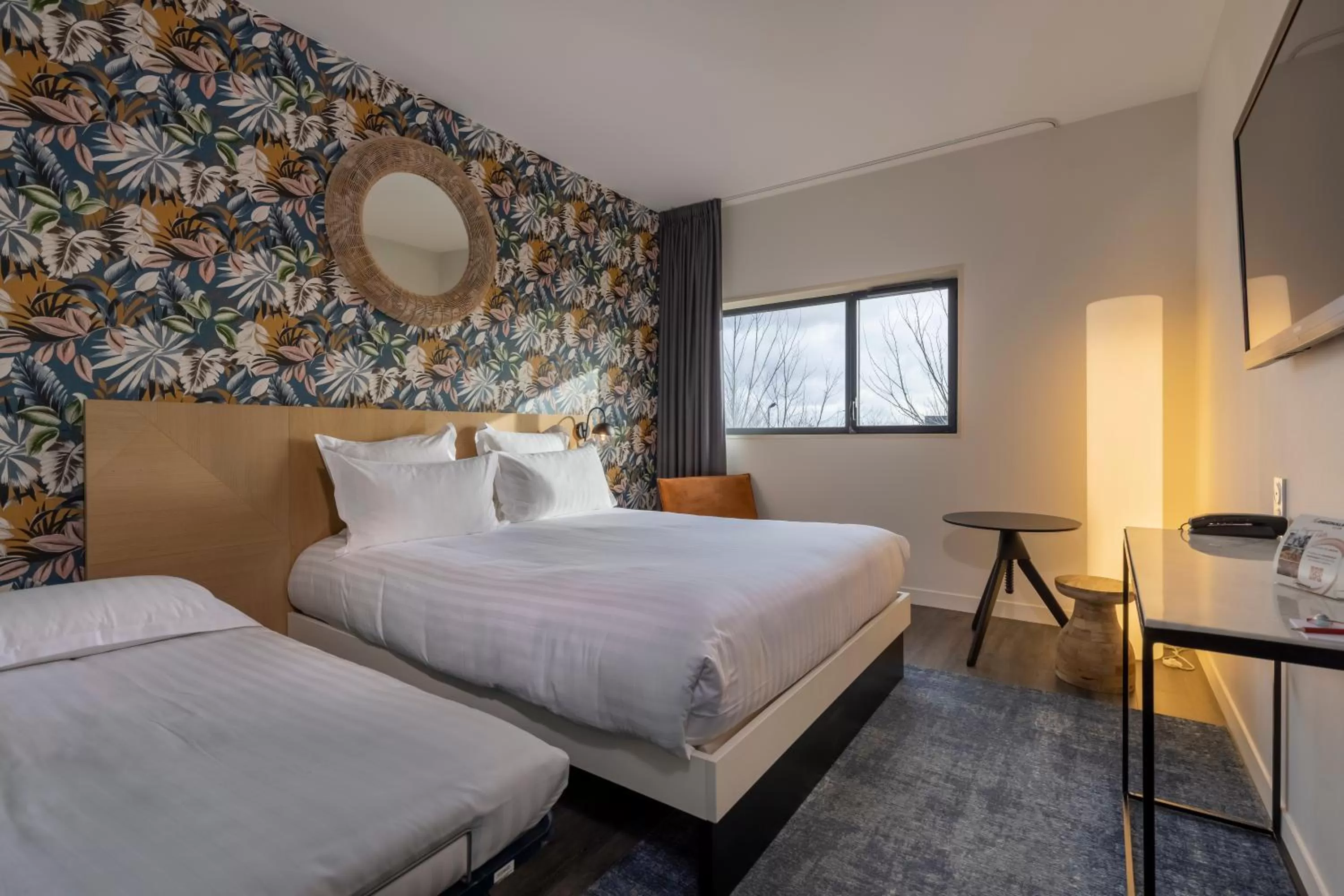 Double Room with Extra Bed in PADJA Hôtel & Spa Vannes