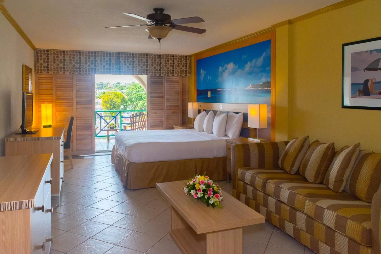 Island View Junior Suite King Bed  in Accra Beach Hotel & Spa