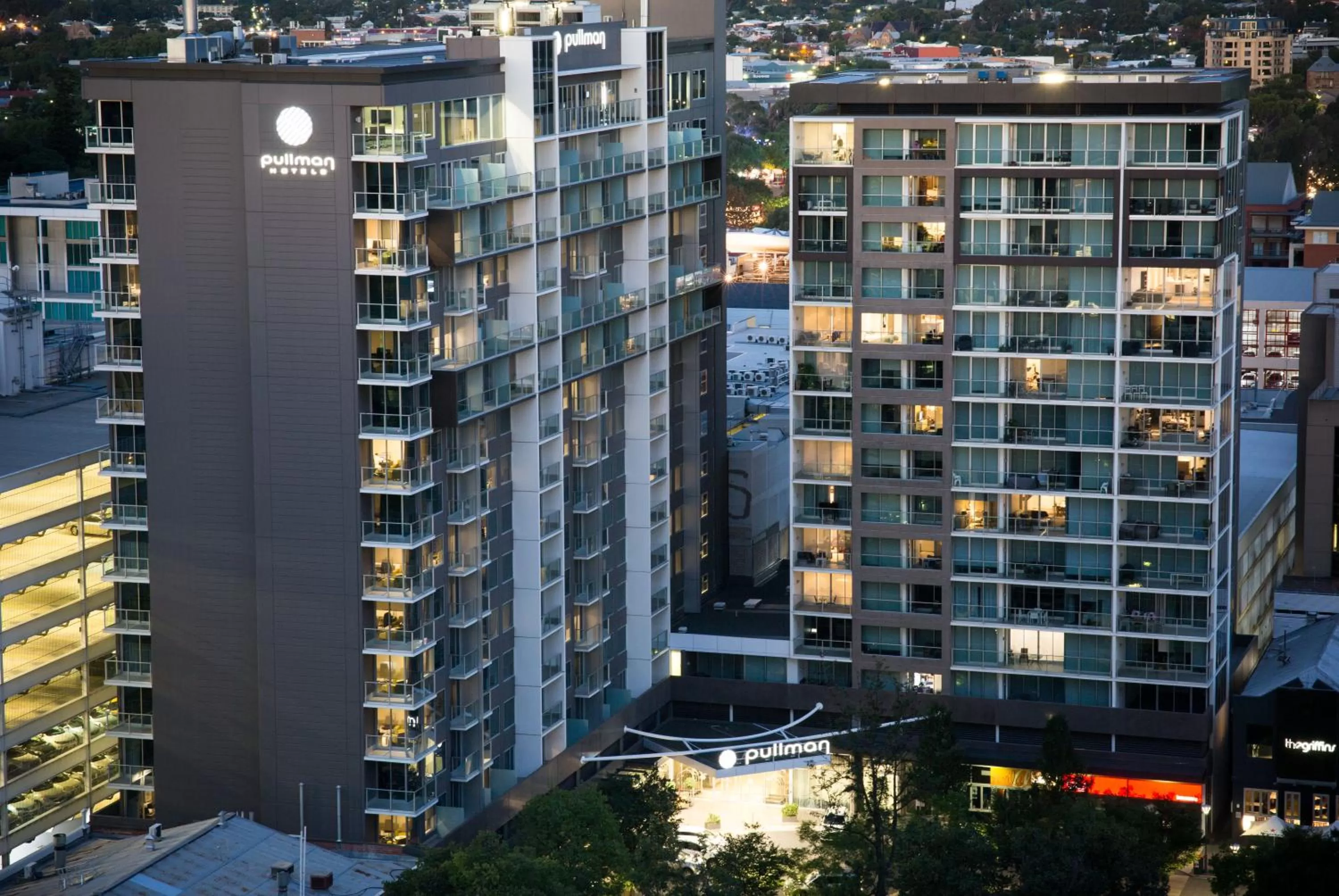 Property building in Pullman Adelaide