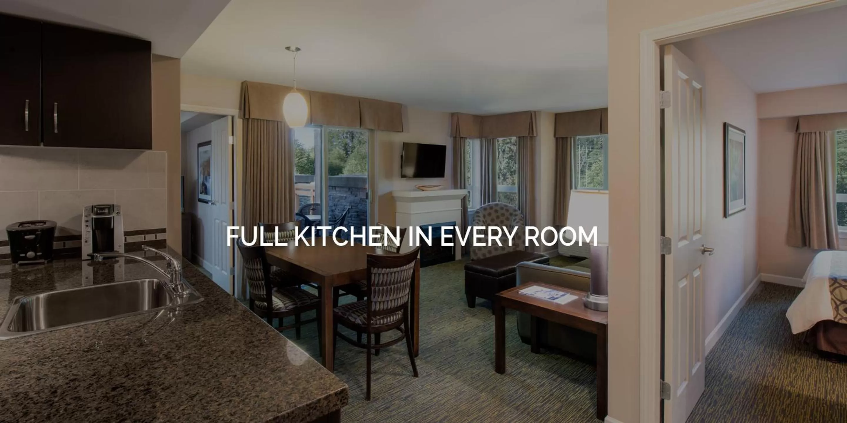 Two-Bedroom Suite in Executive Suites Hotel and Resort, Squamish