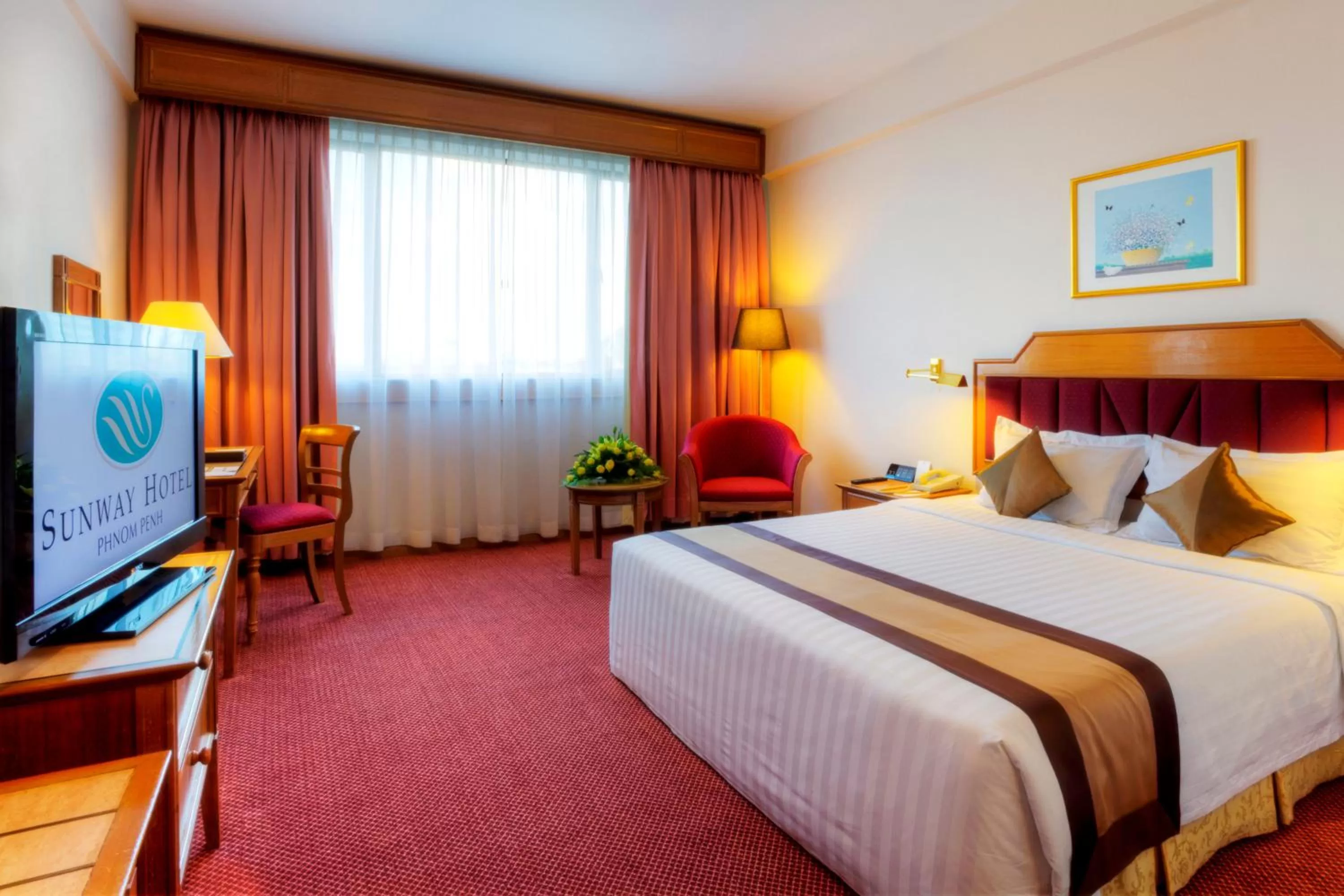 Deluxe Double or Twin Room in Sunway Hotel Phnom Penh