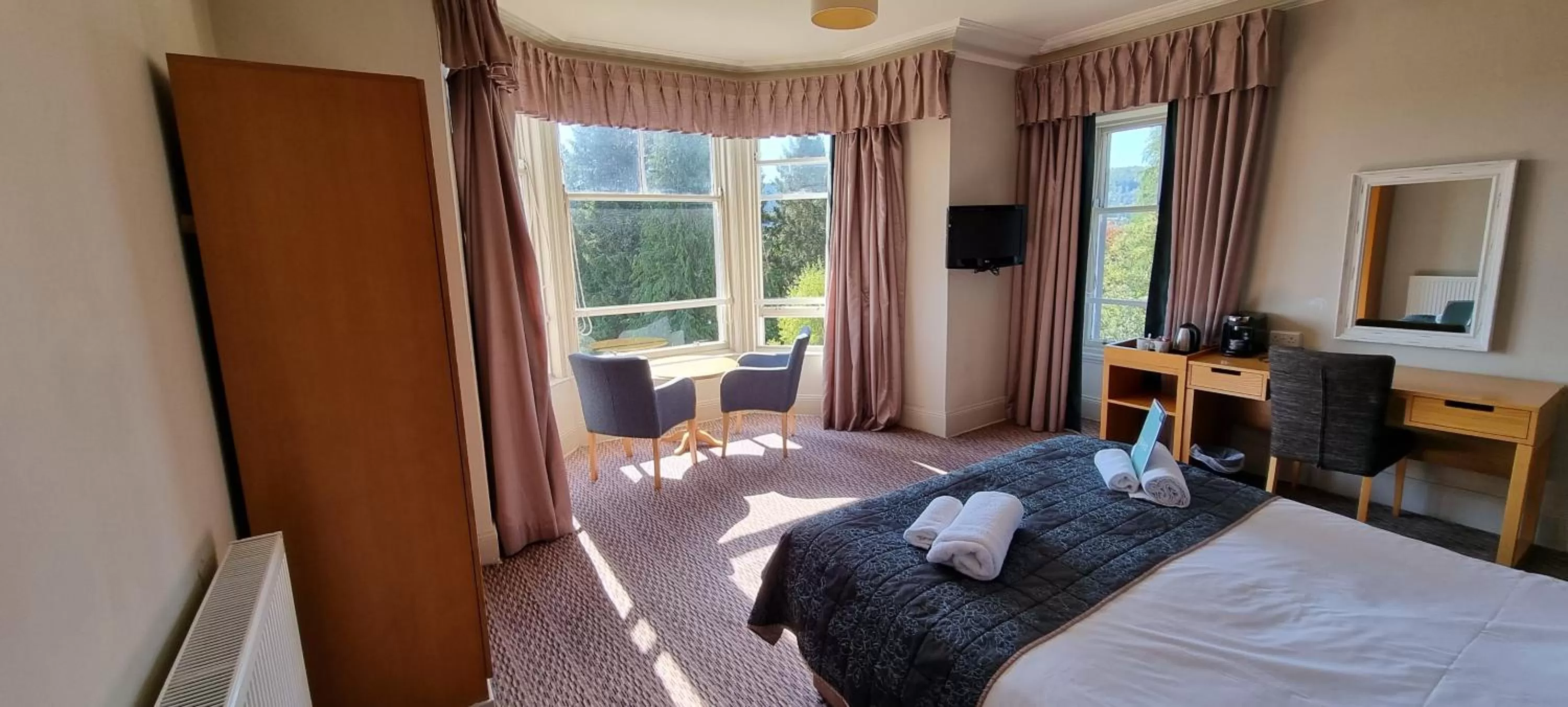 Superior Double Room with Scenic View in The Pitlochry Hydro Hotel