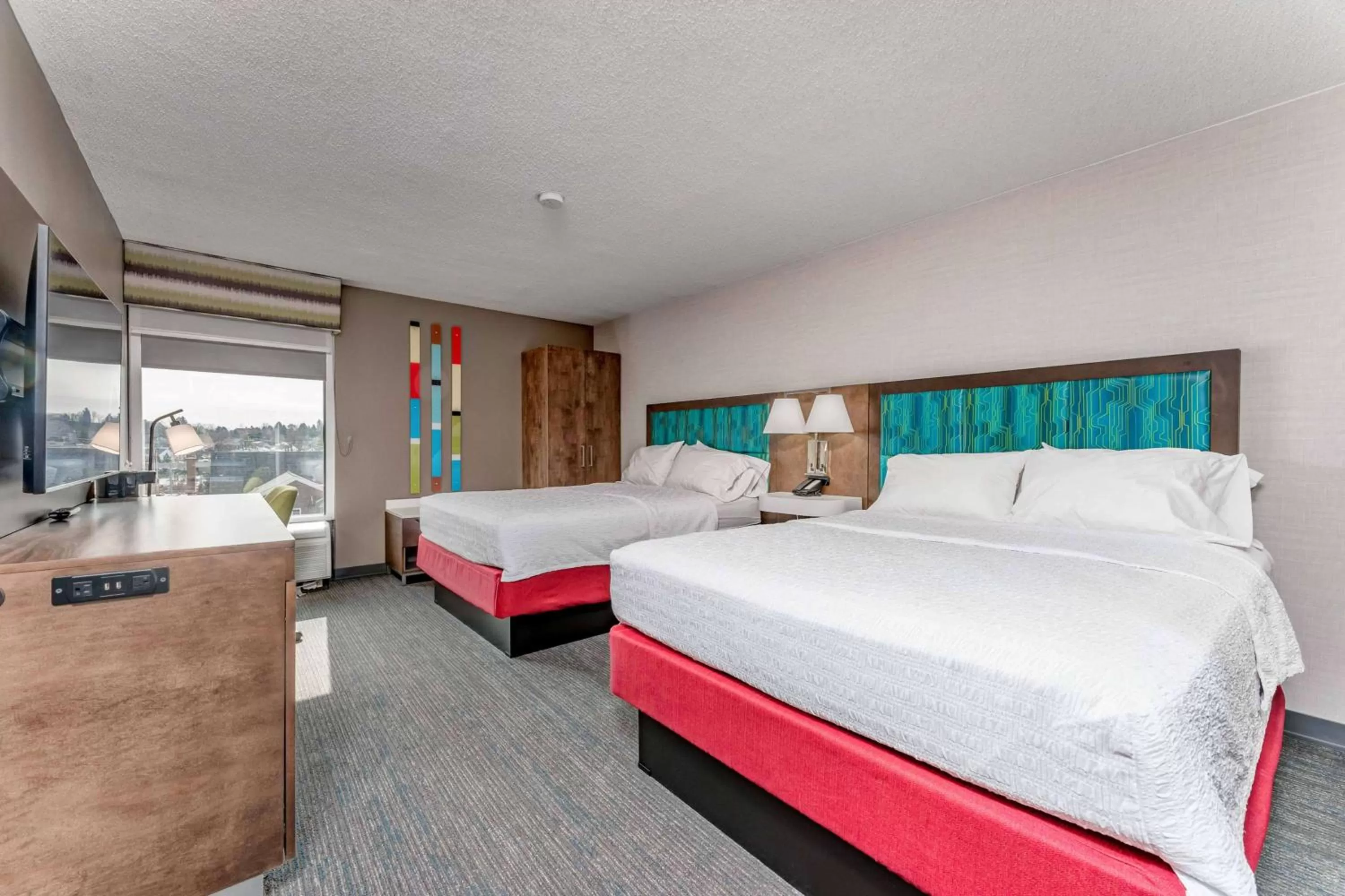 Queen Room with Two Queen Beds in Hampton Inn Morgantown