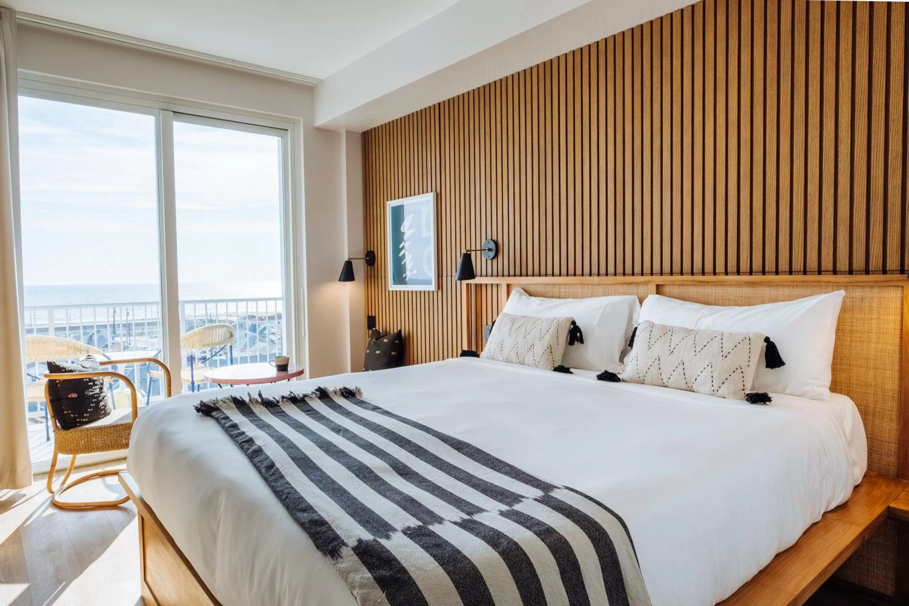 King Room with Balcony in The Rockaway Hotel