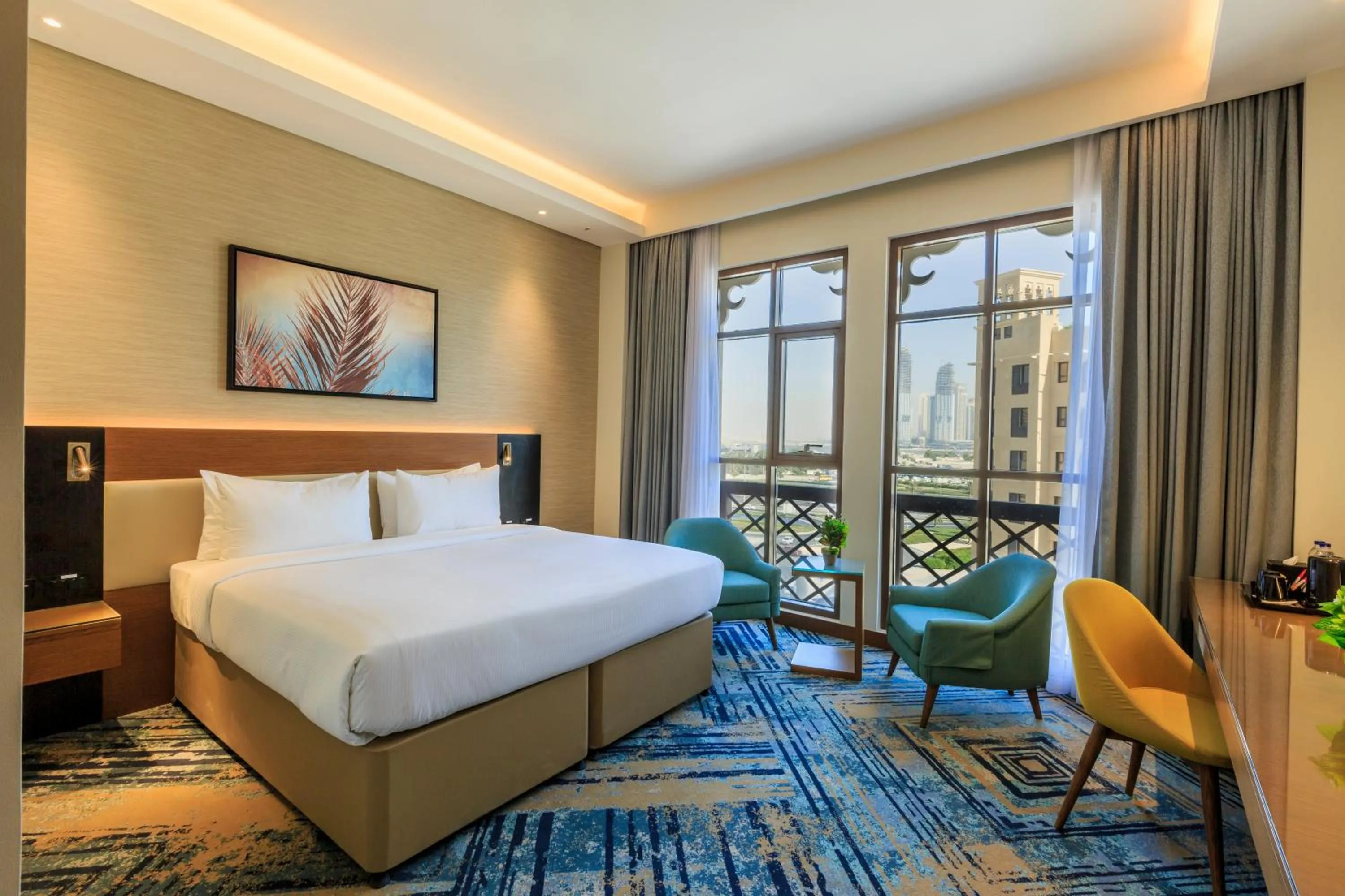 Executive King Room Partial Canal View with 20% Off Food & Beverage (excluding in-room dining) in S19 Hotel-Al Jaddaf Metro Station