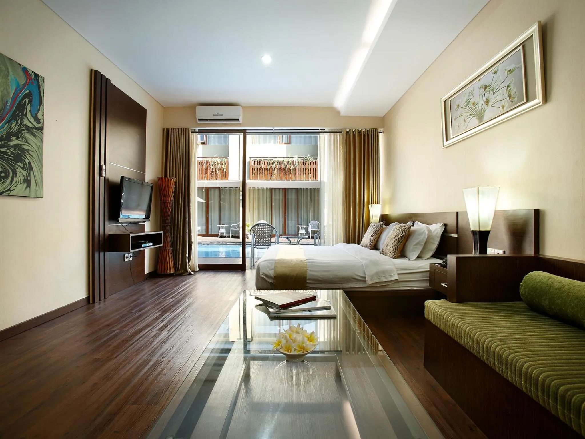 Superior Suite with Pool Access in Devata Suites and Residence