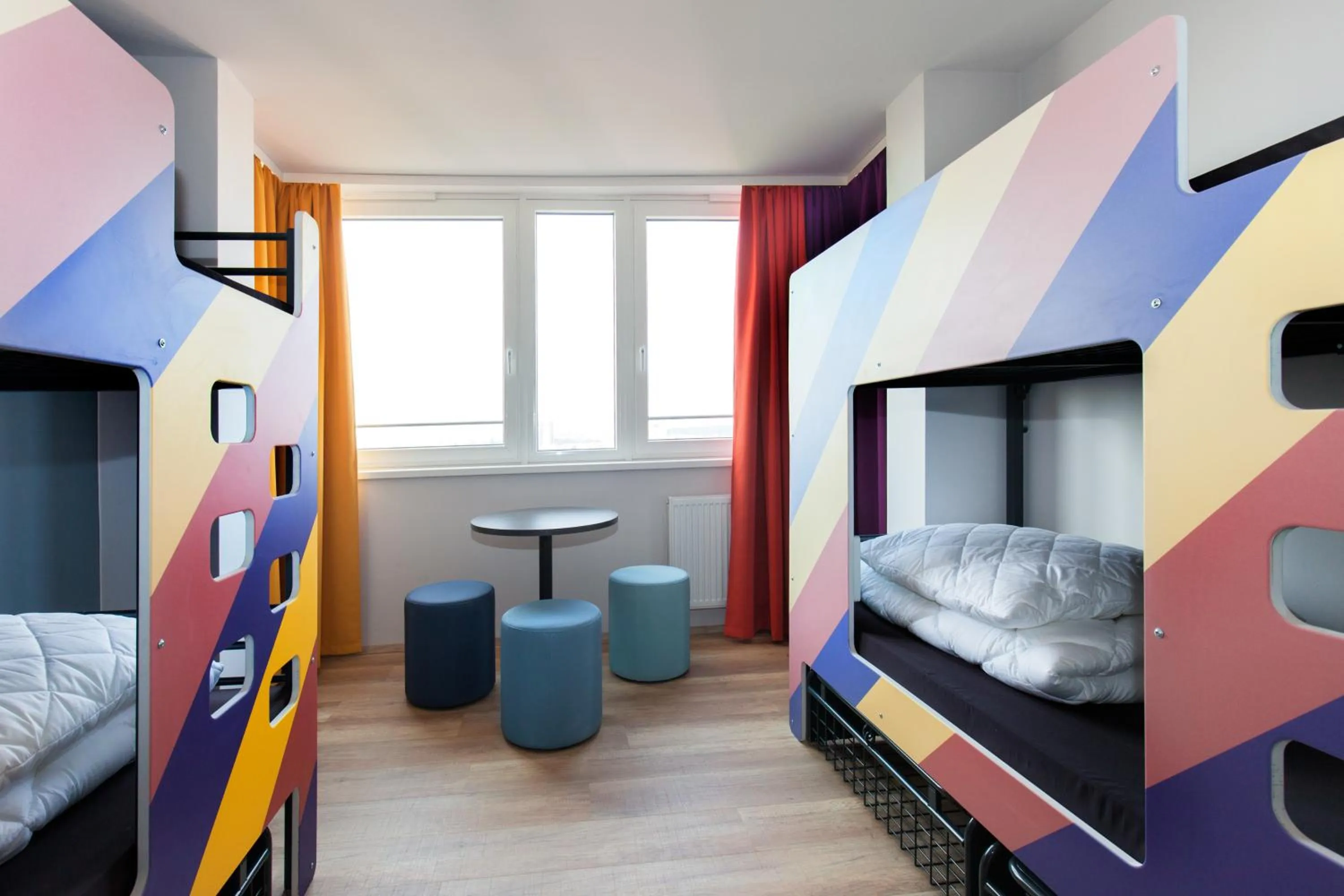 4-Bed Room ( Bunk Beds only)  in a&o Prague Rhea