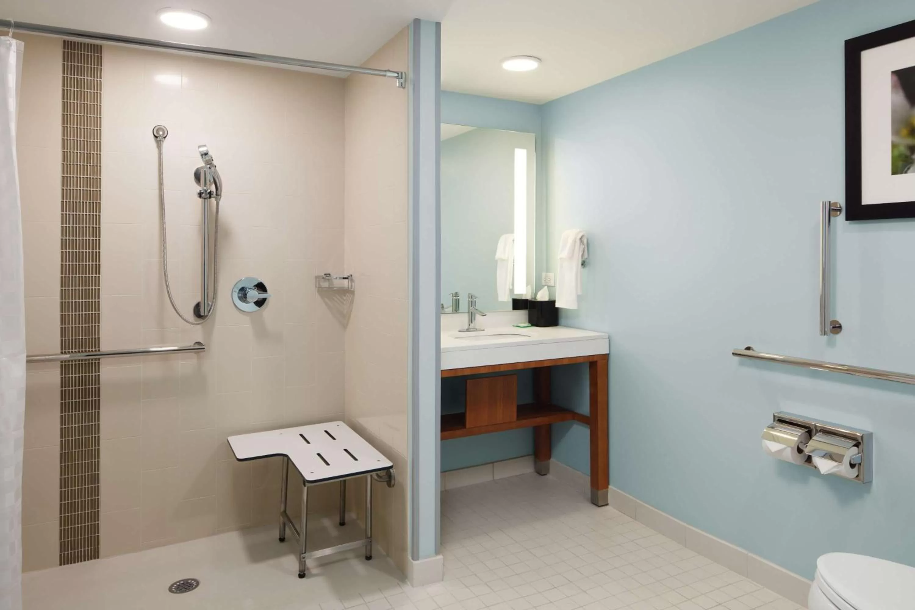 King Room with Roll-In Shower - Disability Access in Hyatt Place Knoxville/Downtown