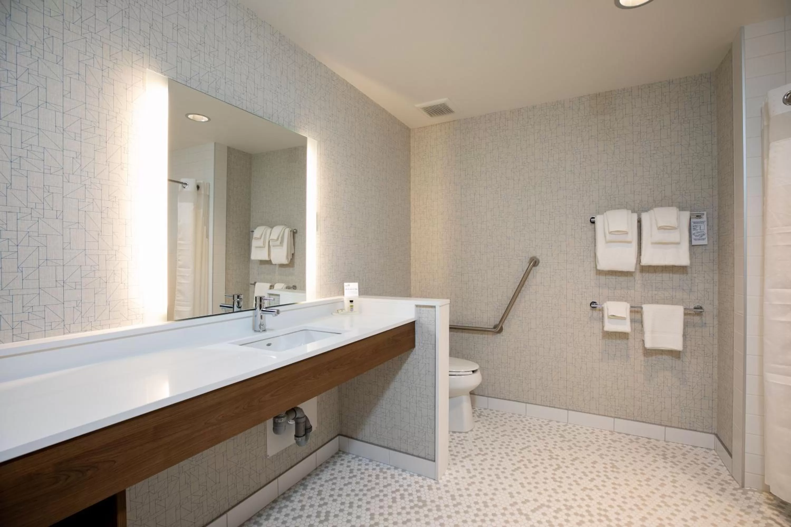 Standard King Room with Mobility Accessible Roll-In Shower in Holiday Inn Express - Lethbridge Southeast by IHG