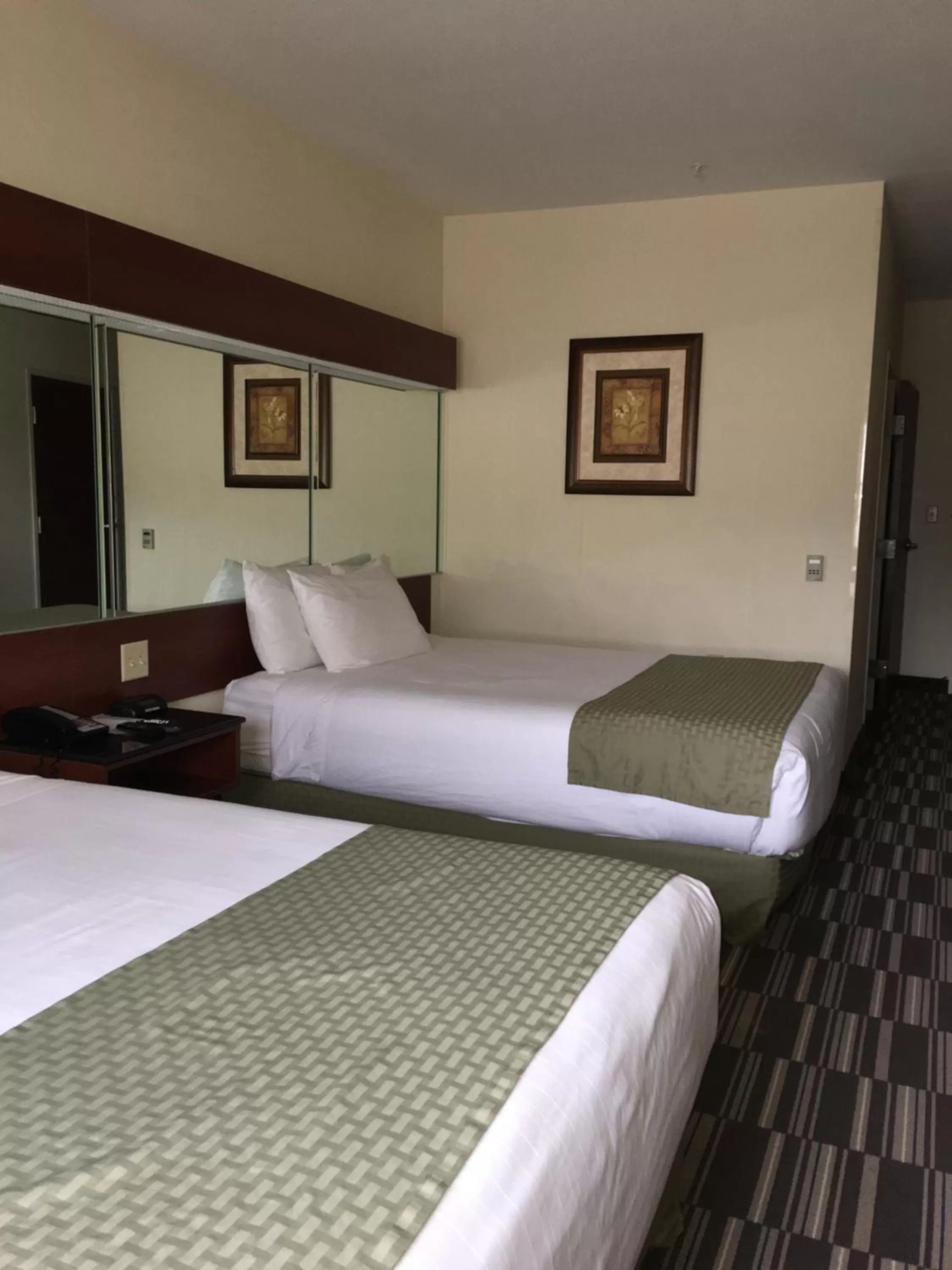 Queen Room with Two Queen Beds - Non-Smoking in Microtel Inn & Suites by Wyndham Indianapolis Airport