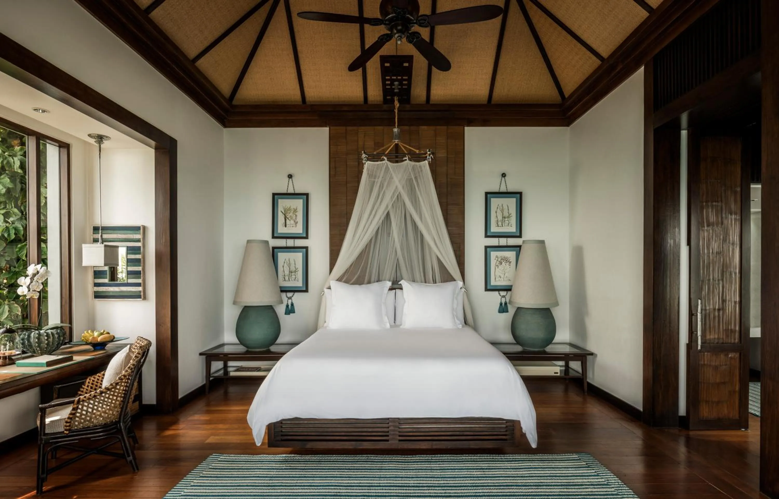 Family Pool Villa with one king and two twin beds in Four Seasons Resort Koh Samui