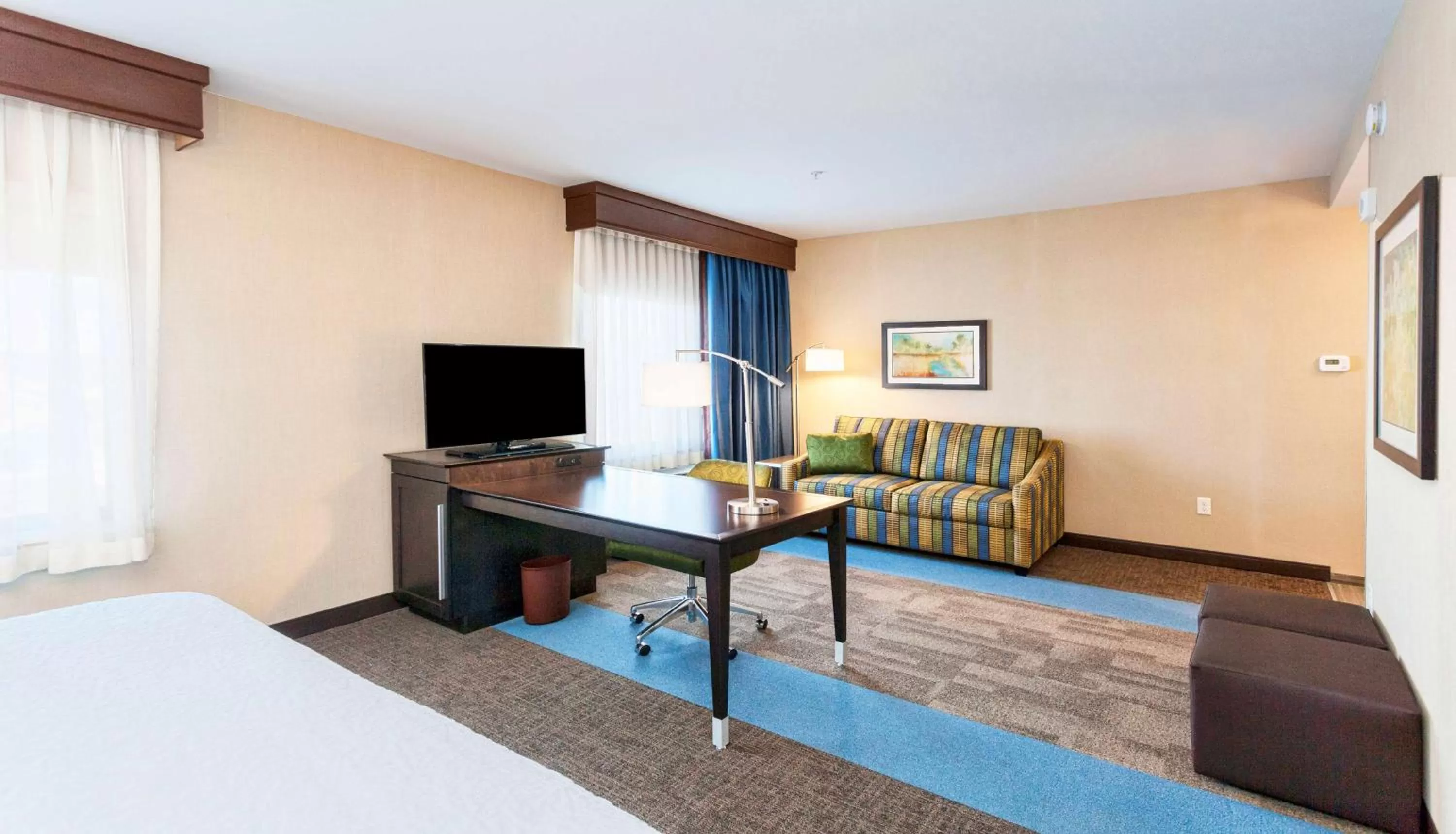King Studio Suite with Sofa Bed - Hearing Access/Non-Smoking in Hampton Inn & Suites Duluth North Mn