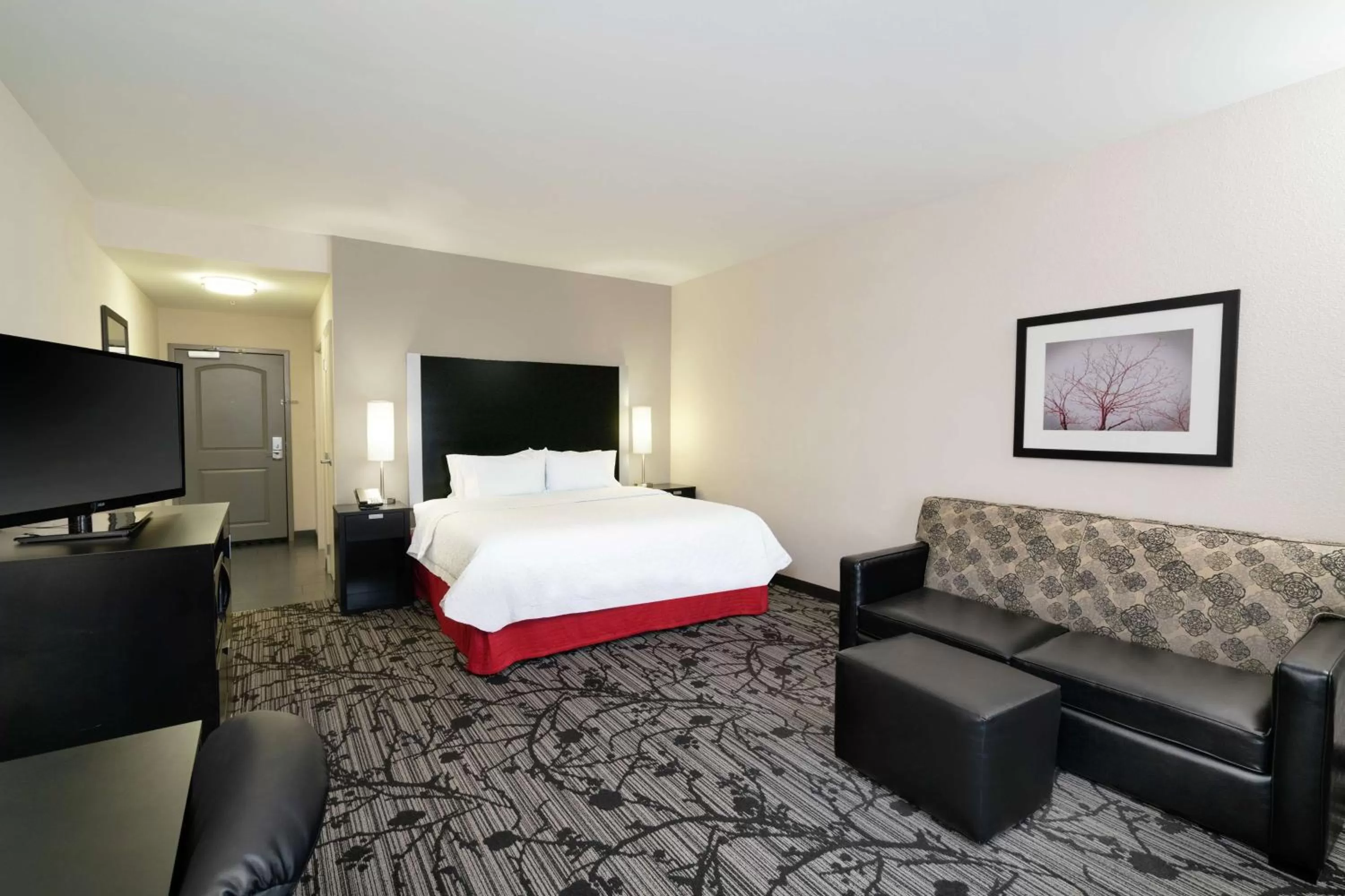 King Room with Sofa Bed in Hampton Inn and Suites Roanoke Airport/Valley View Mall