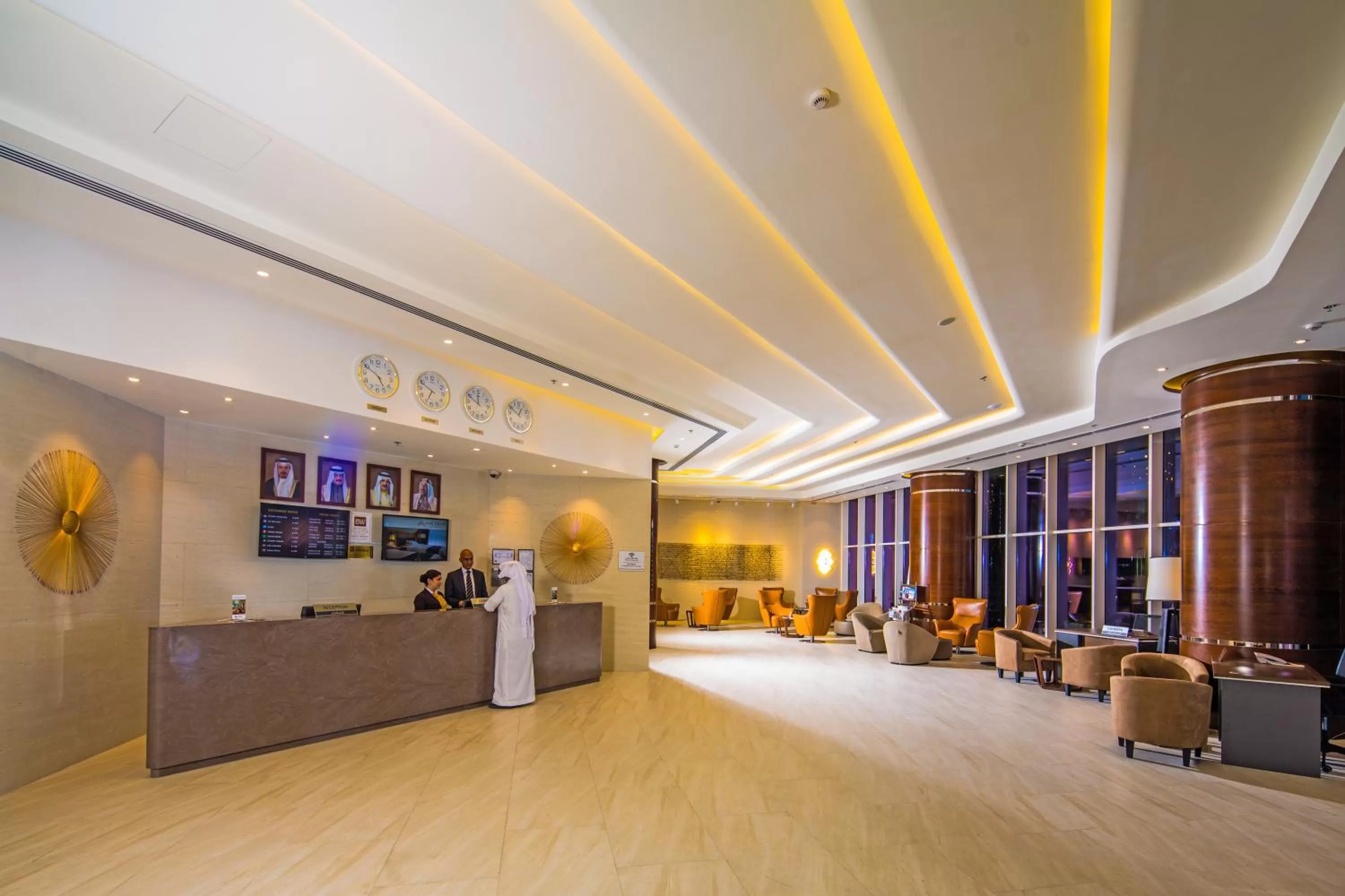Staff in Arch Hotel