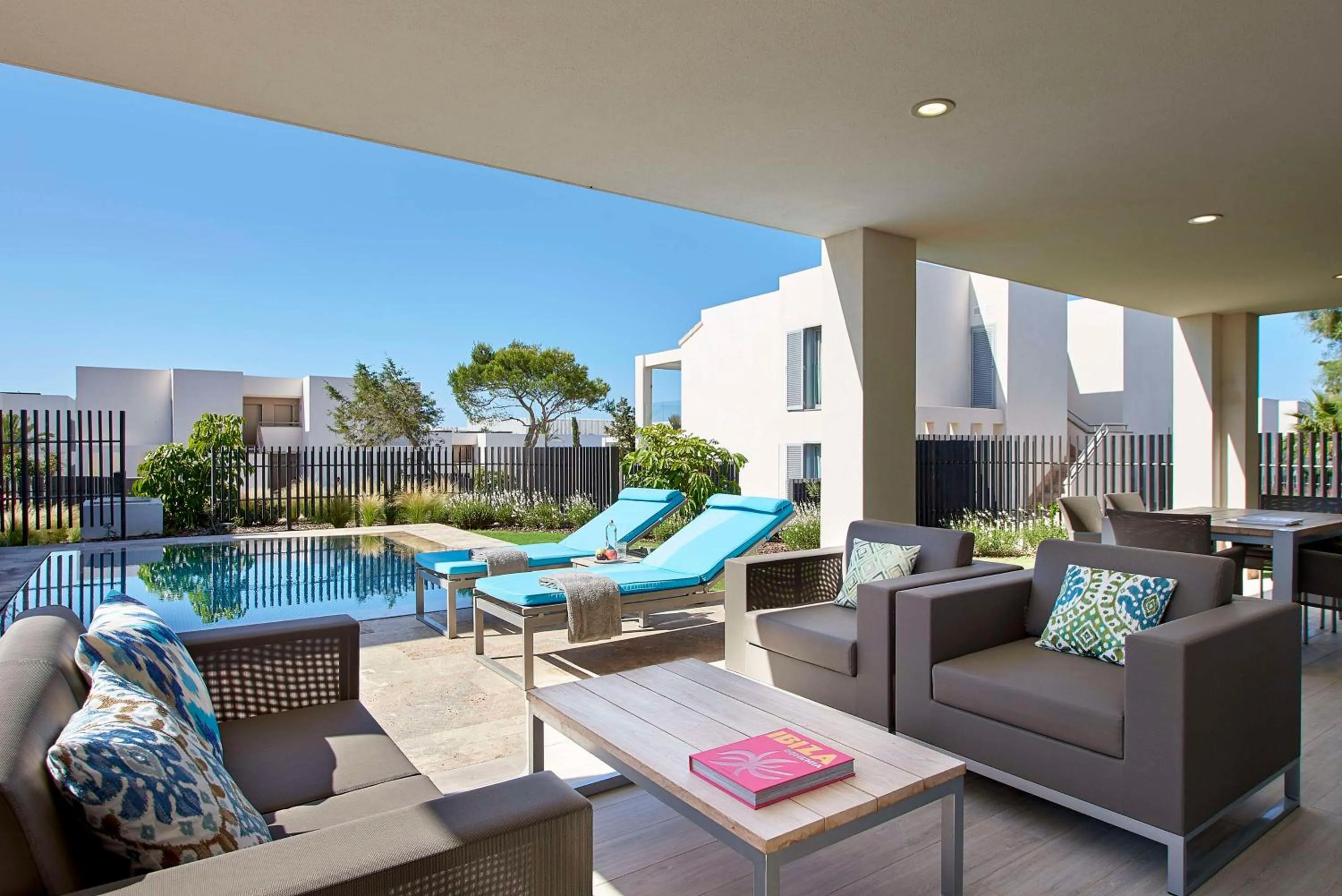 Swimming pool in 7Pines Resort Ibiza, part of Destination by Hyatt