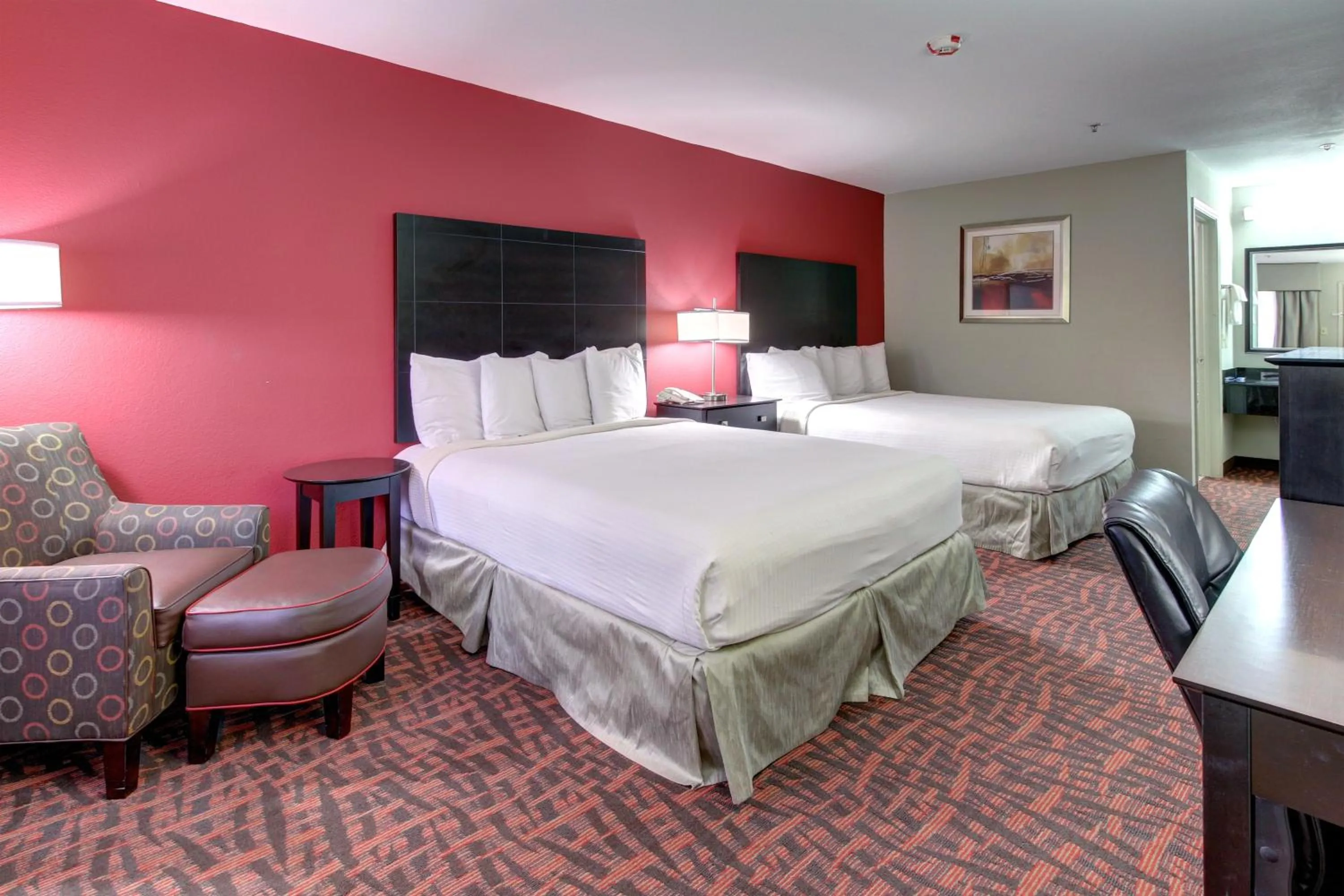 Queen Room with Two Queen Beds - Disability Access - Non-Smoking in Motel 6-Arlington, TX