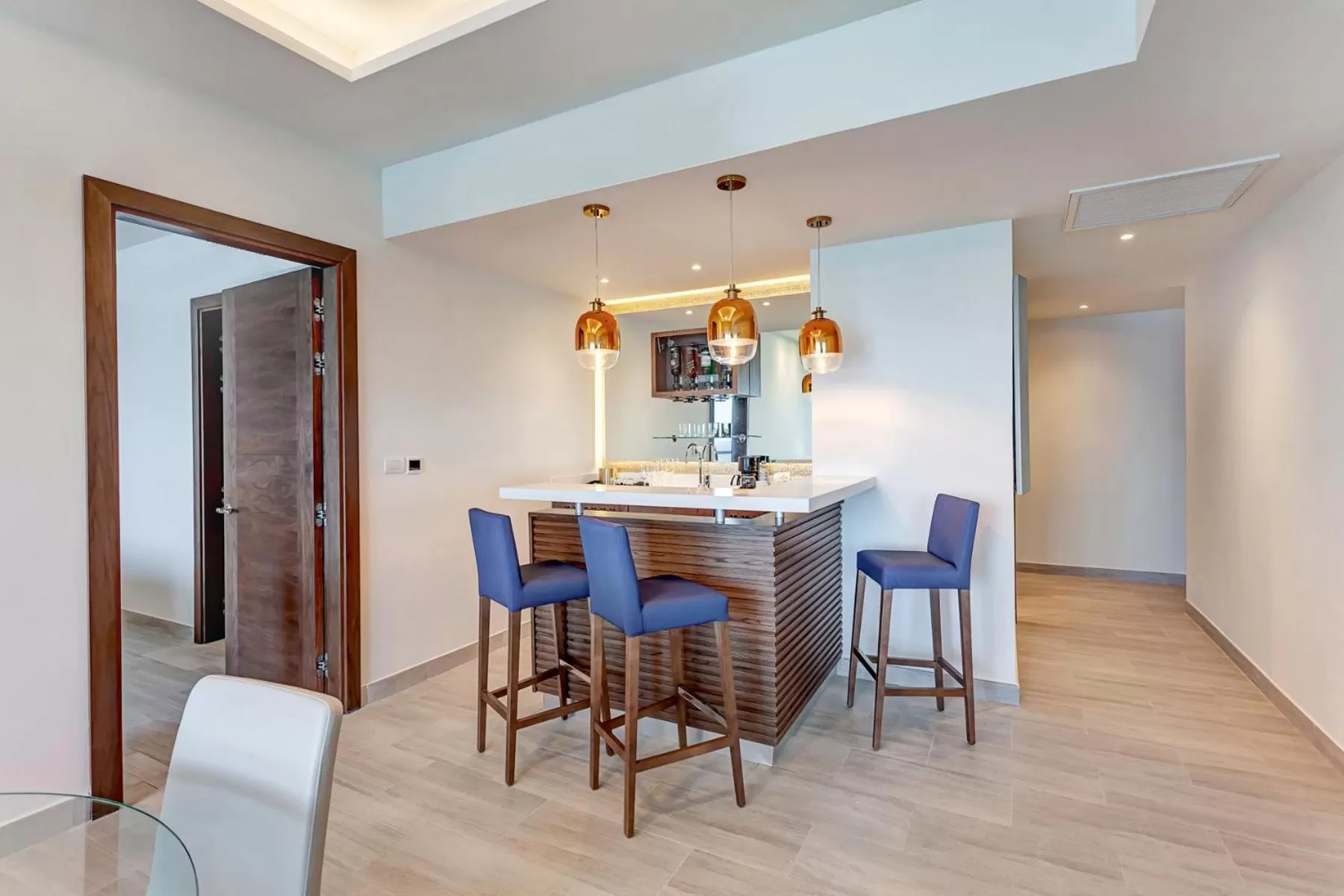 Luxury Presidential One Bedroom Suite Sunset View Diamond Club in Royalton CHIC Cancun, An Autograph Collection All-Inclusive Resort - Adults Only