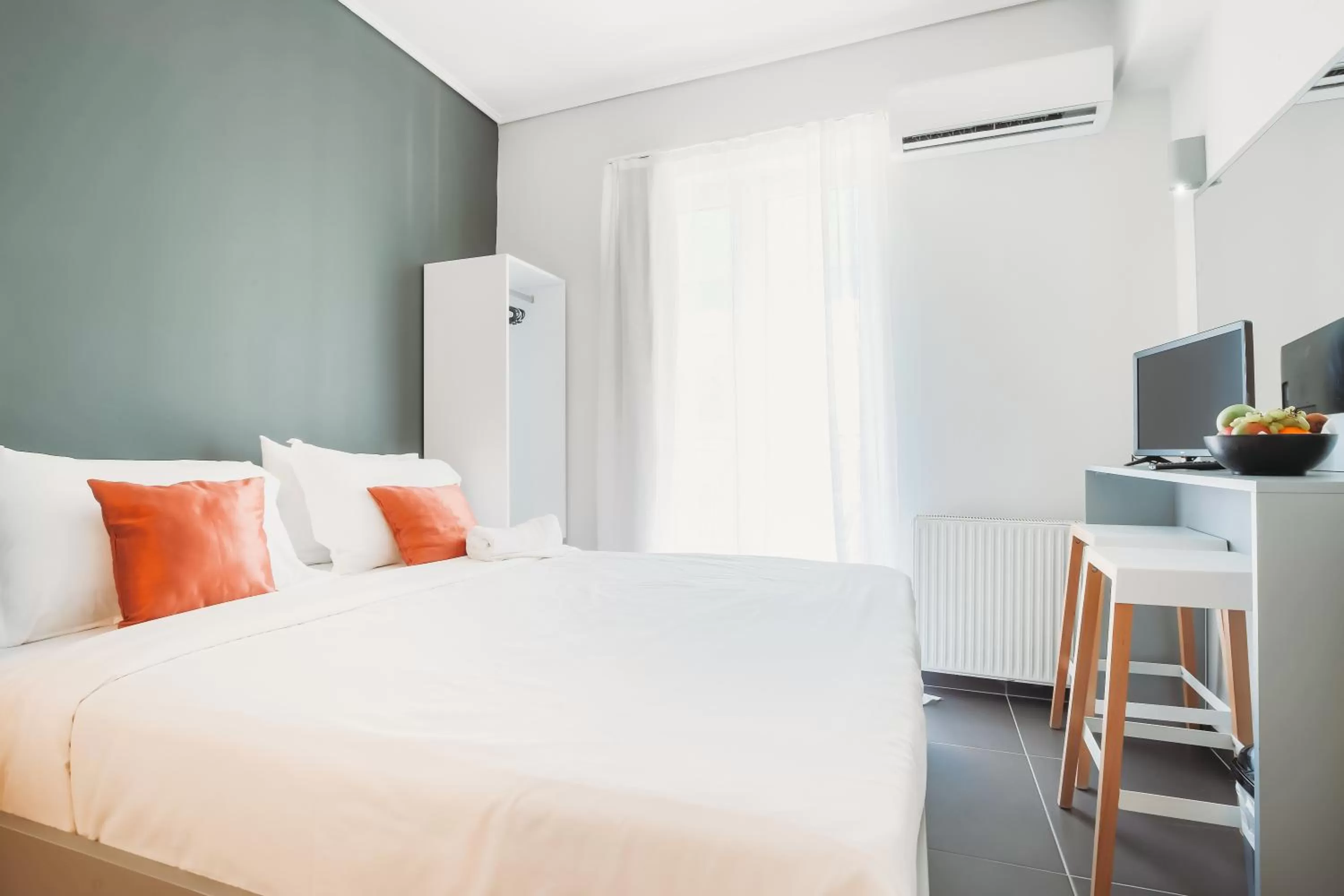 Top Floor Urban Studio with Balcony and View  in Athens Studios