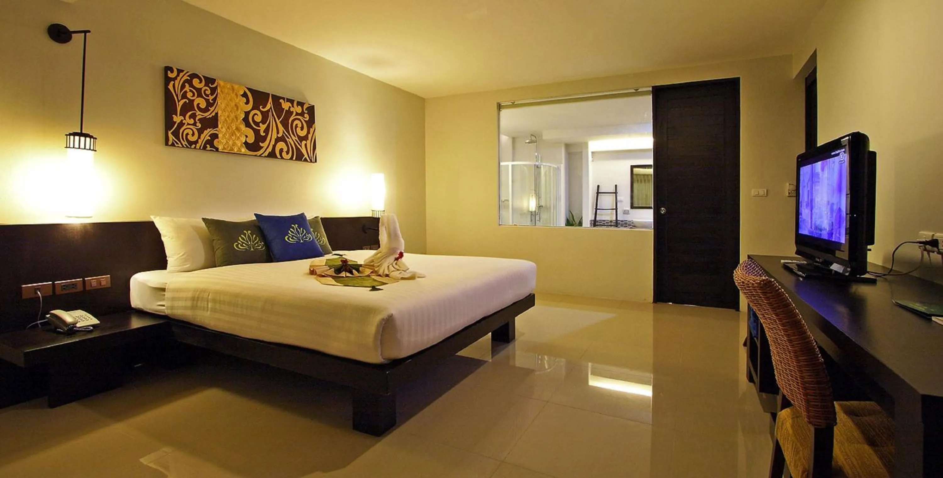 Suite Double Room with Pool View in Palmyra Patong Resort Phuket - SHA Extra Plus