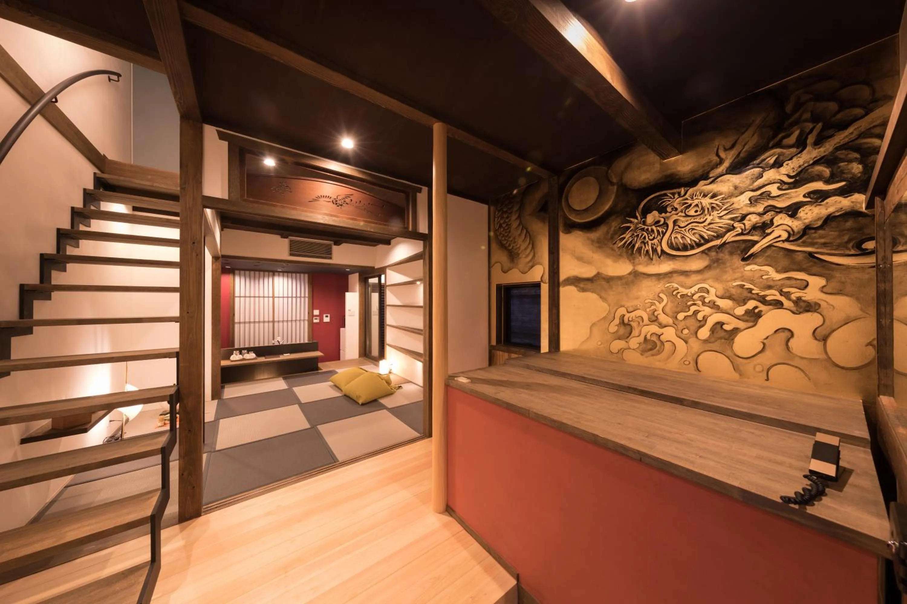 Suite Japanese-Style Townhouse with Open-Air Bath in Kiraku Kyoto Gion