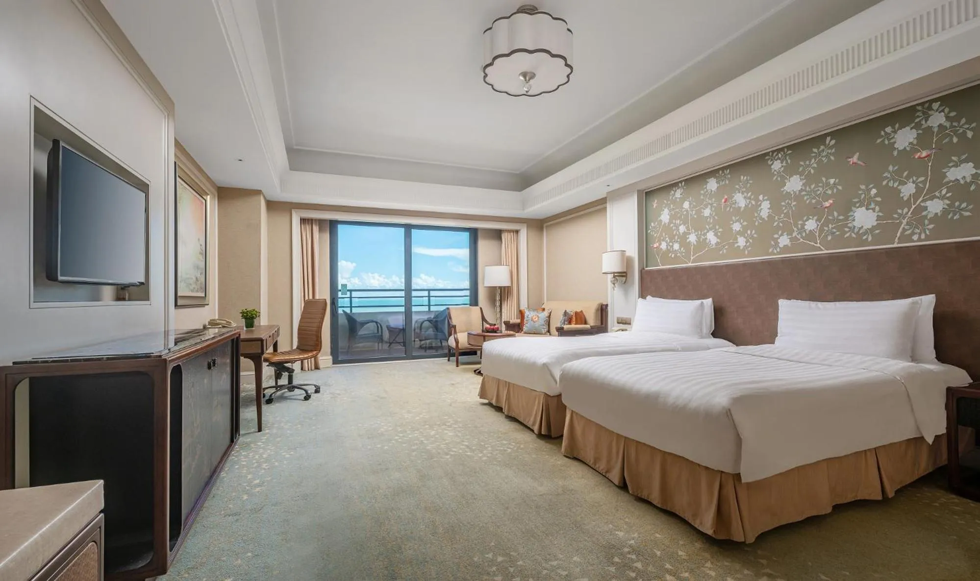 Superior Room with 2 single beds, Ocean view in Grand Hotel Haikou - Managed by Accor