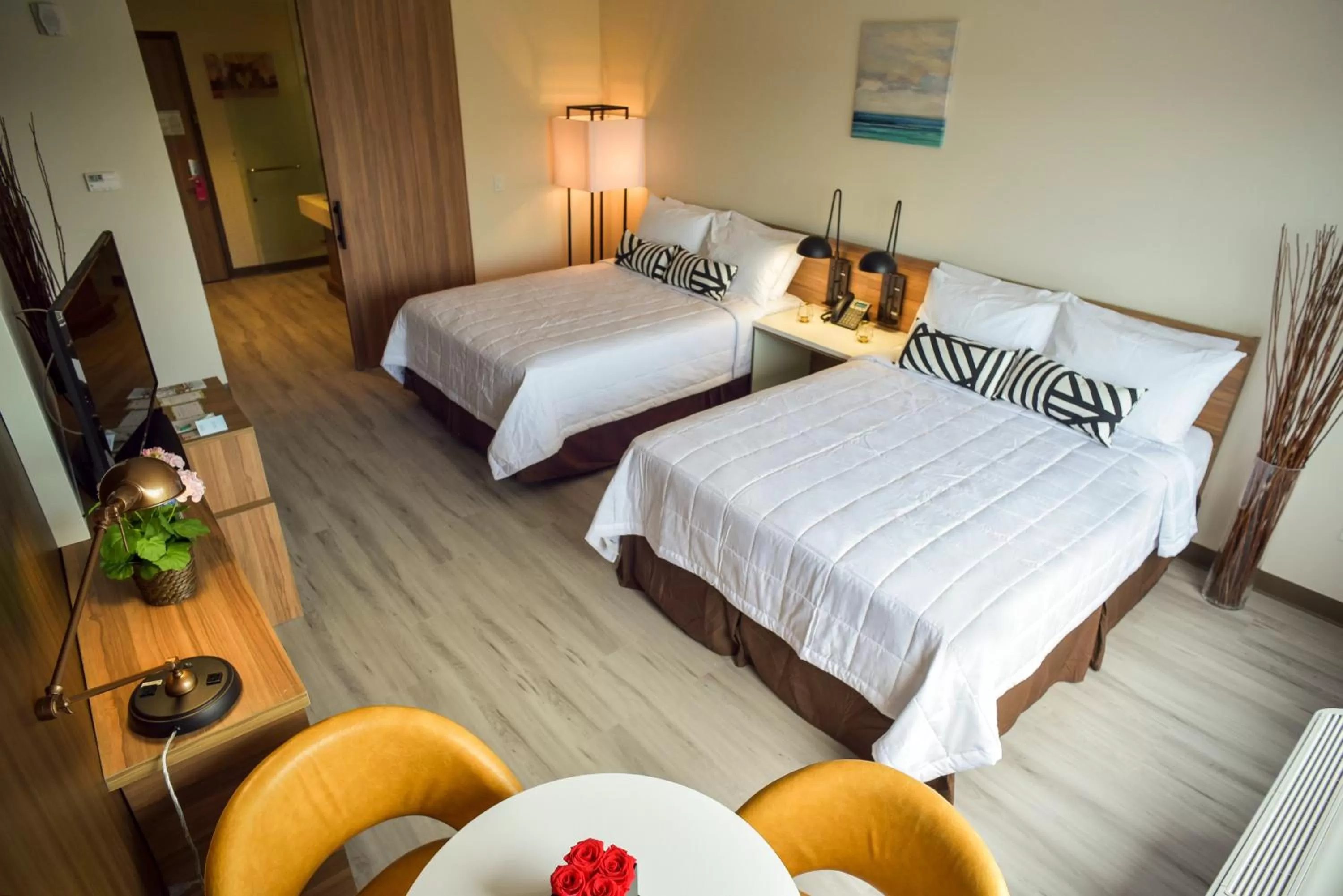 Queen Room with Two Queen Beds - Mobility Access/Non-Smoking in Wyndham Garden North Bergen - Secaucus