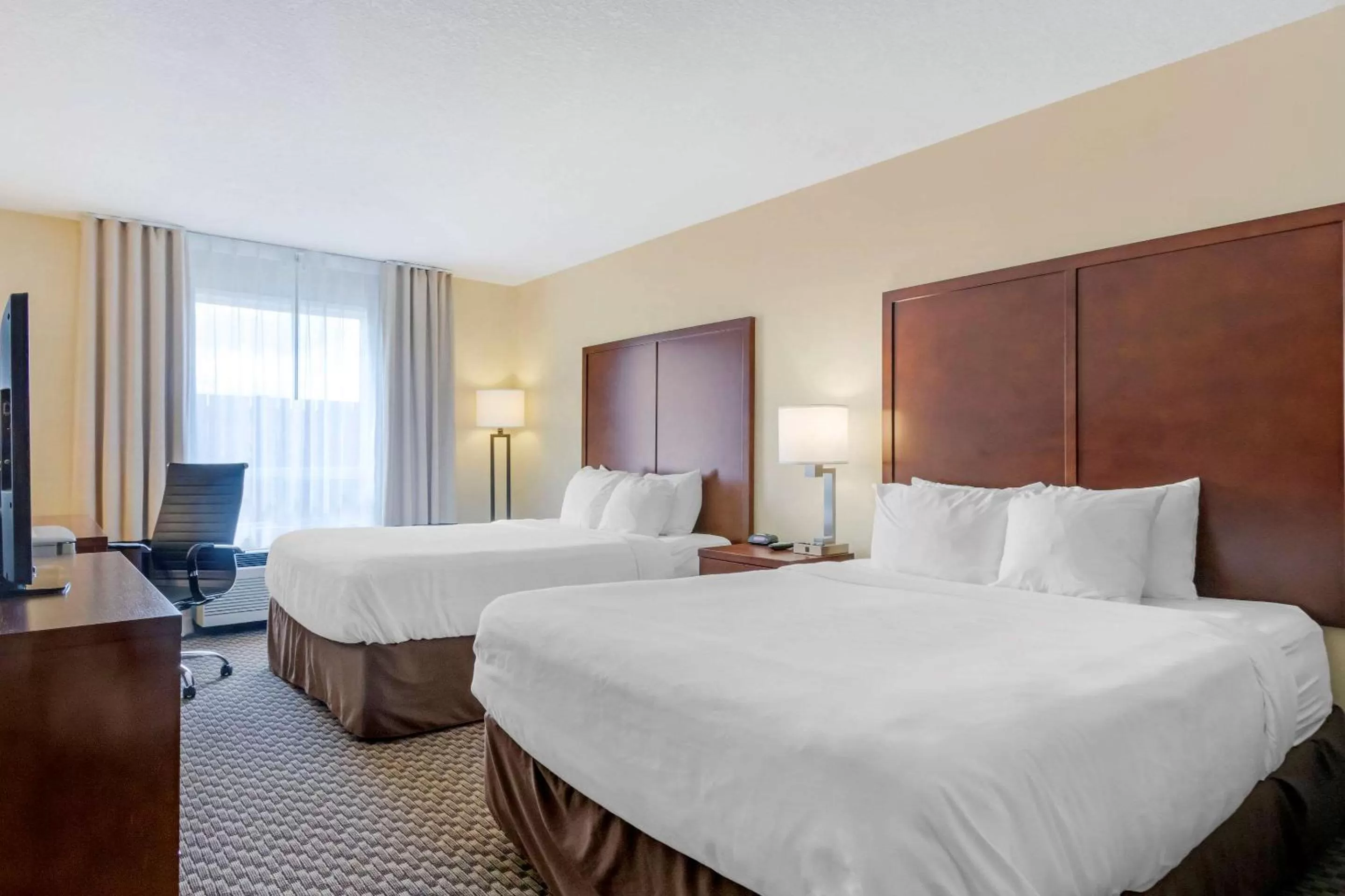 Queen Room with Two Queen Beds - Non-Smoking in Comfort Inn