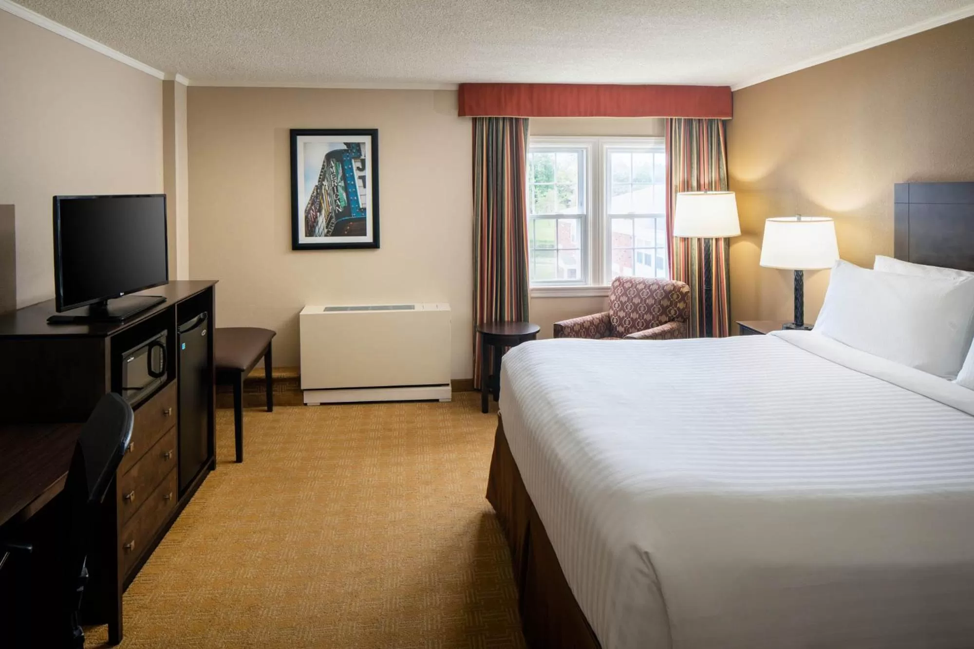 King Room with Roll-In Shower - Disability Access in Best Western University Inn