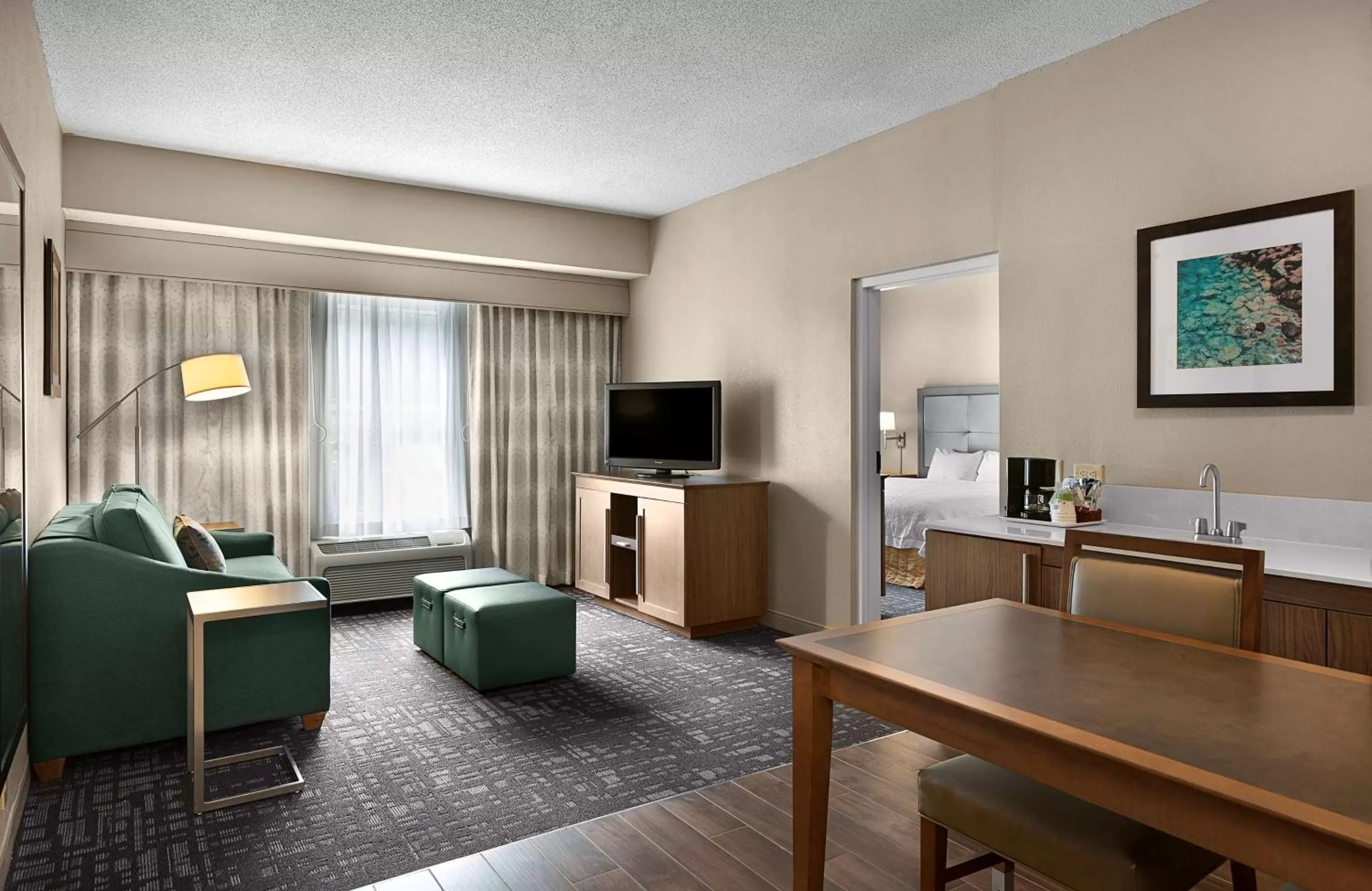 King Suite - Mobility and Hearing Access/Non-Smoking in Hampton Inn & Suites Charlotte/Pineville