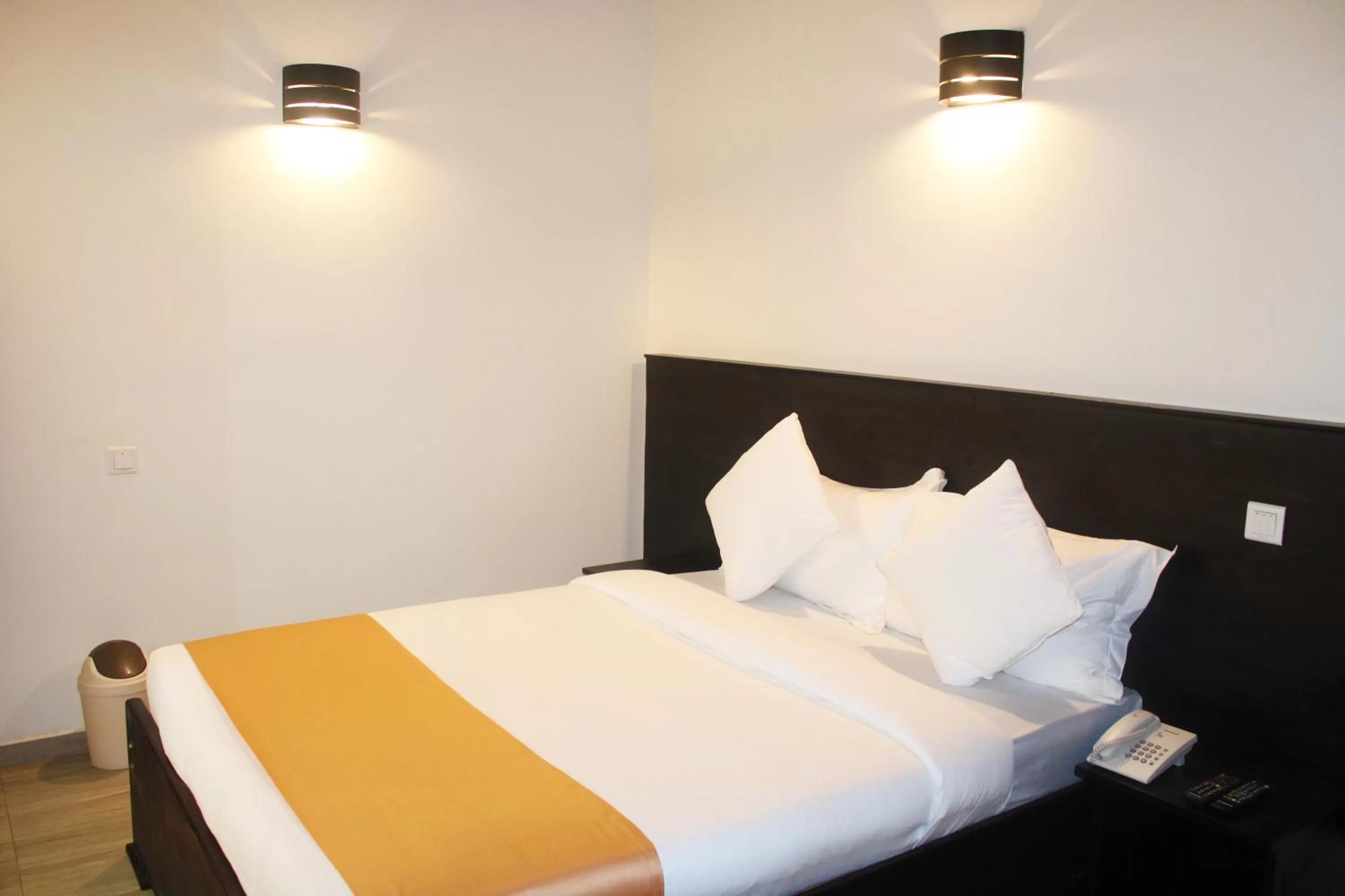 Bed in Hotel Sky Gate kandy