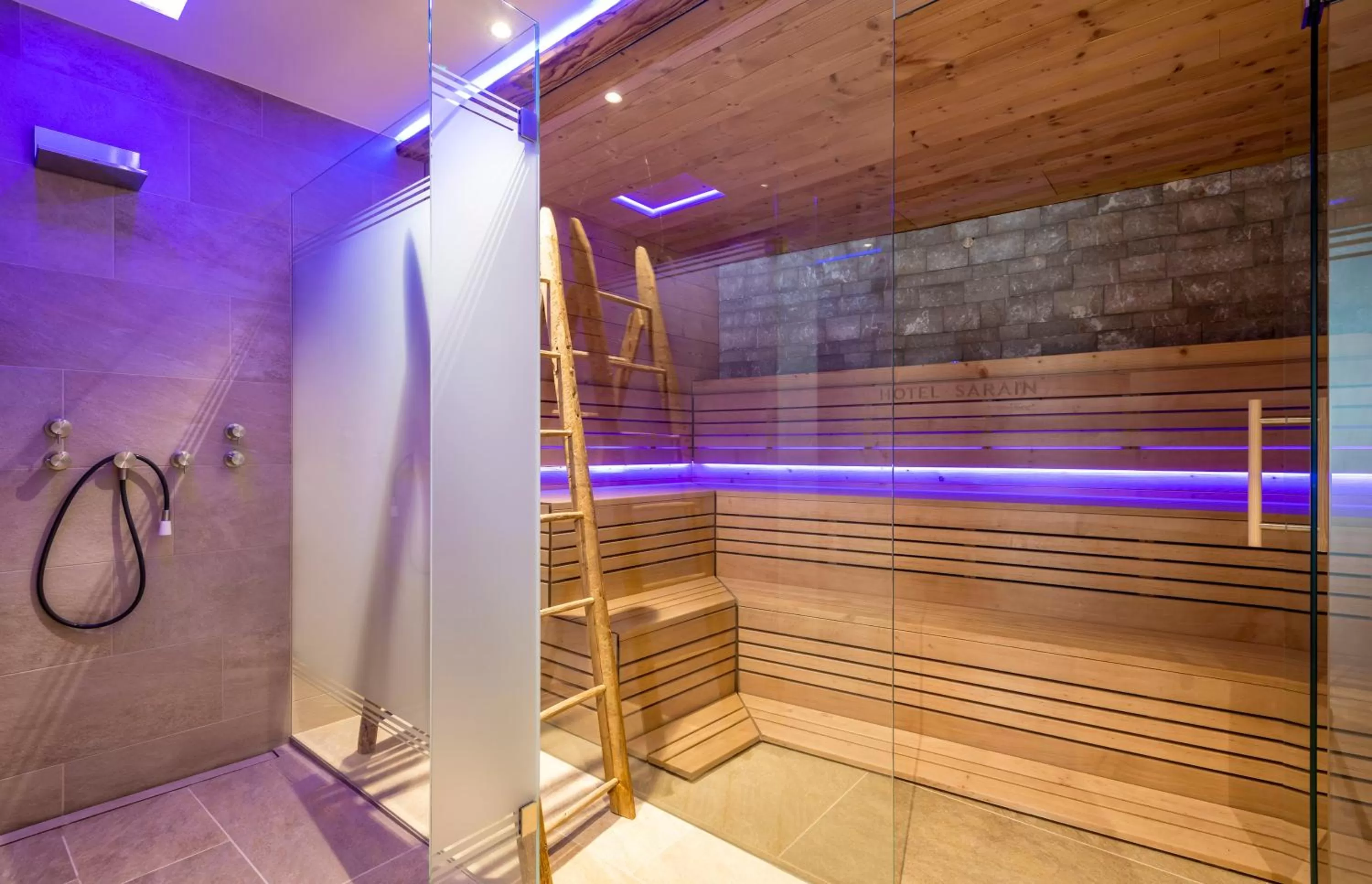 Spa and wellness centre/facilities in Hotel Sarain - Val Saraina Resort Lenzerheide
