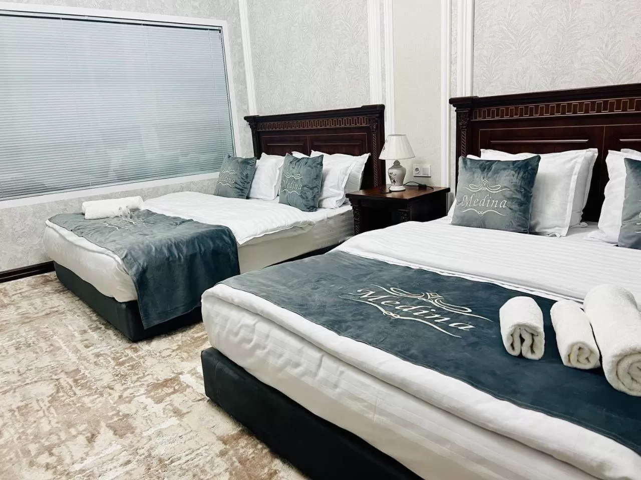 Executive Queen Room with Two Queen Beds in Medina Hotel Samarkand