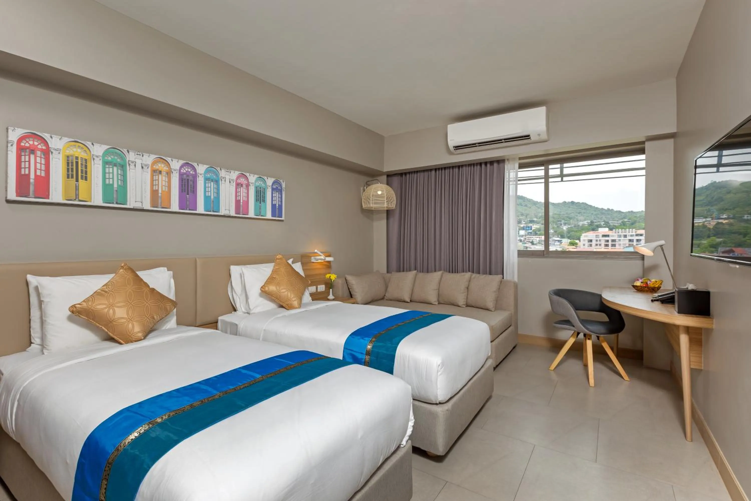 Deluxe Double or Twin Room with Mountain View in Mercure Phuket Patong Journeyhub