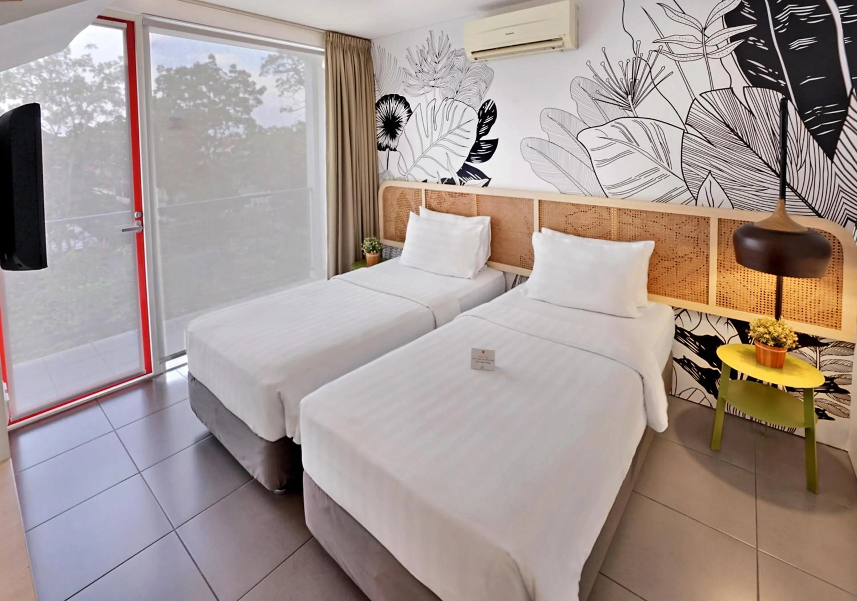 Superior Tropical Twin in Malaka Hotel Bandung