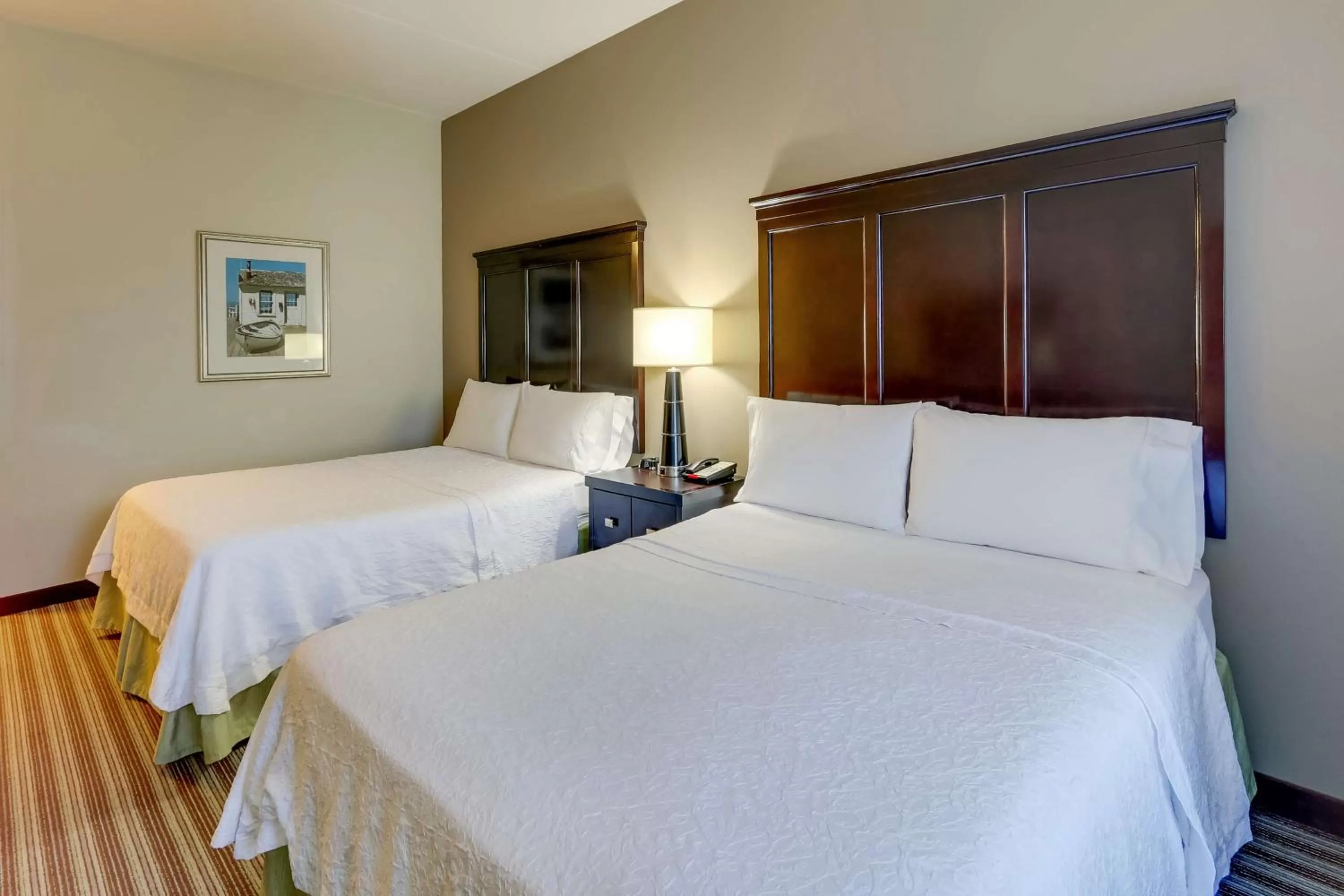 Queen Room with Two Queen Beds - Mobility and Hearing Access/Non-Smoking in Hampton Inn and Suites Swansboro Near Camp Lejeune