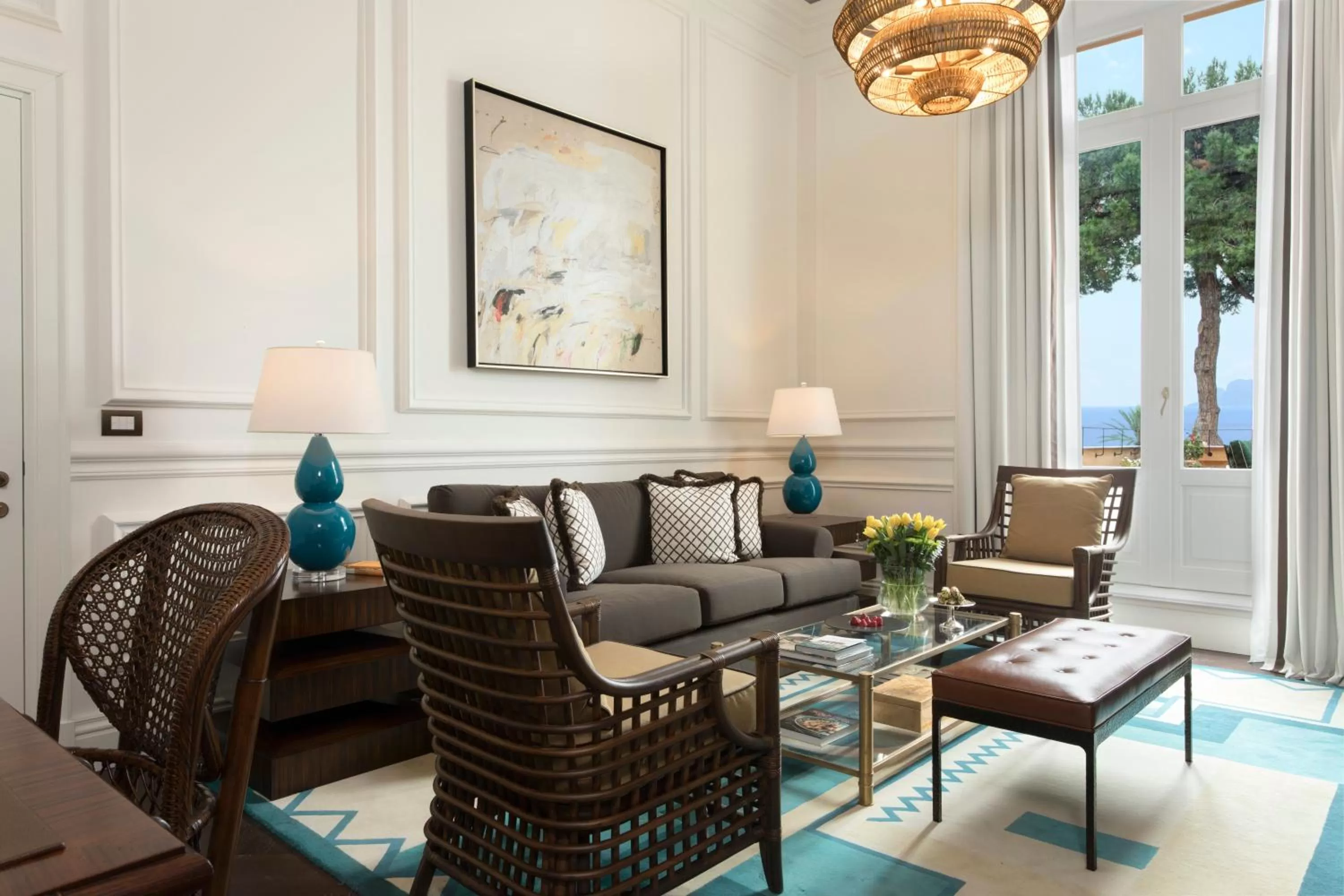 Suite with Terrace in Rocco Forte Villa Igiea