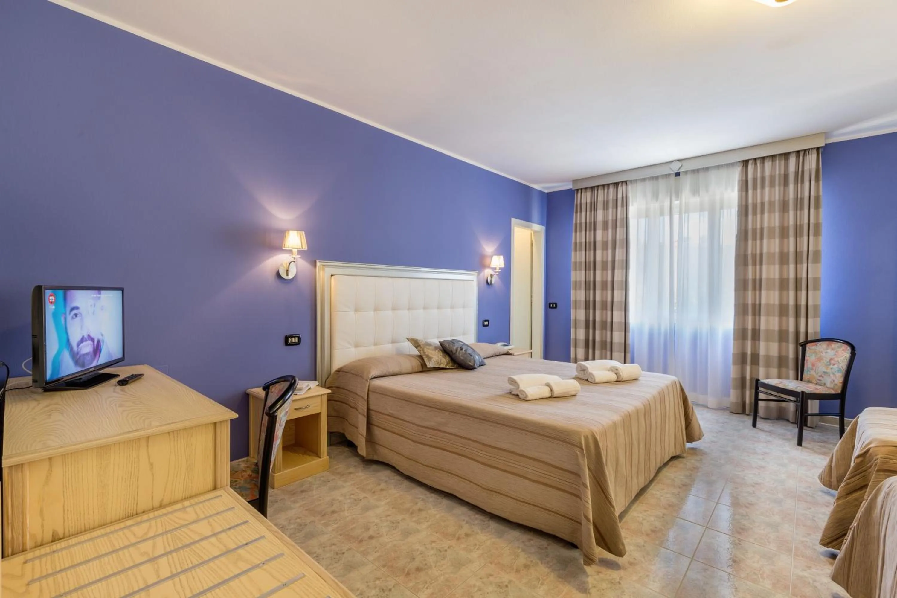 Superior Quadruple Room in Hotel Rosa dei Venti