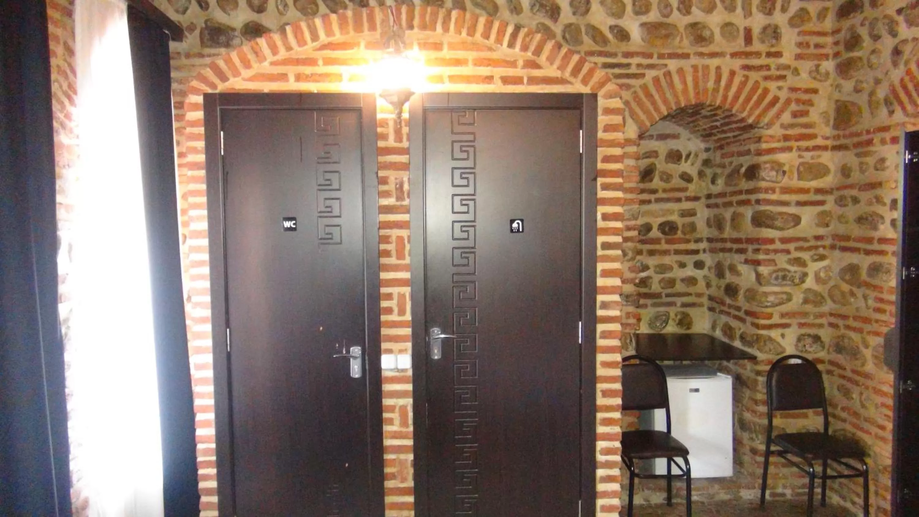 Double or Twin Room with Private External Bathroom in Old House in Sighnaghi