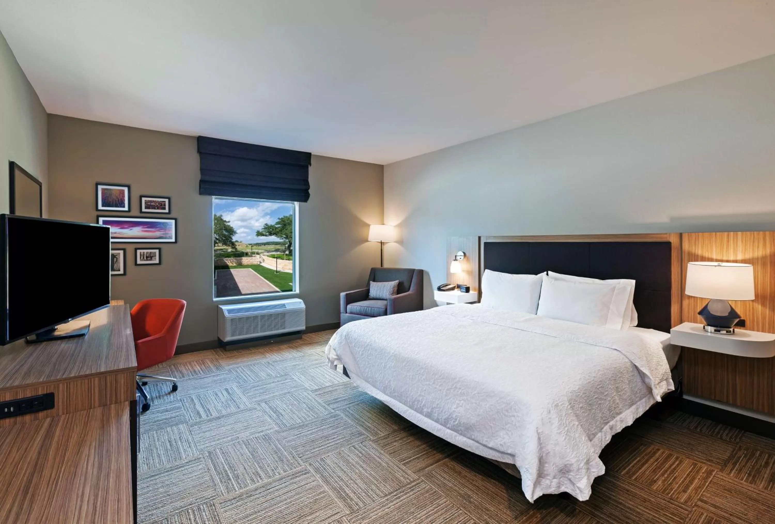King Room with View - Non-Smoking in Hampton Inn By Hilton Bulverde Texas Hill Country