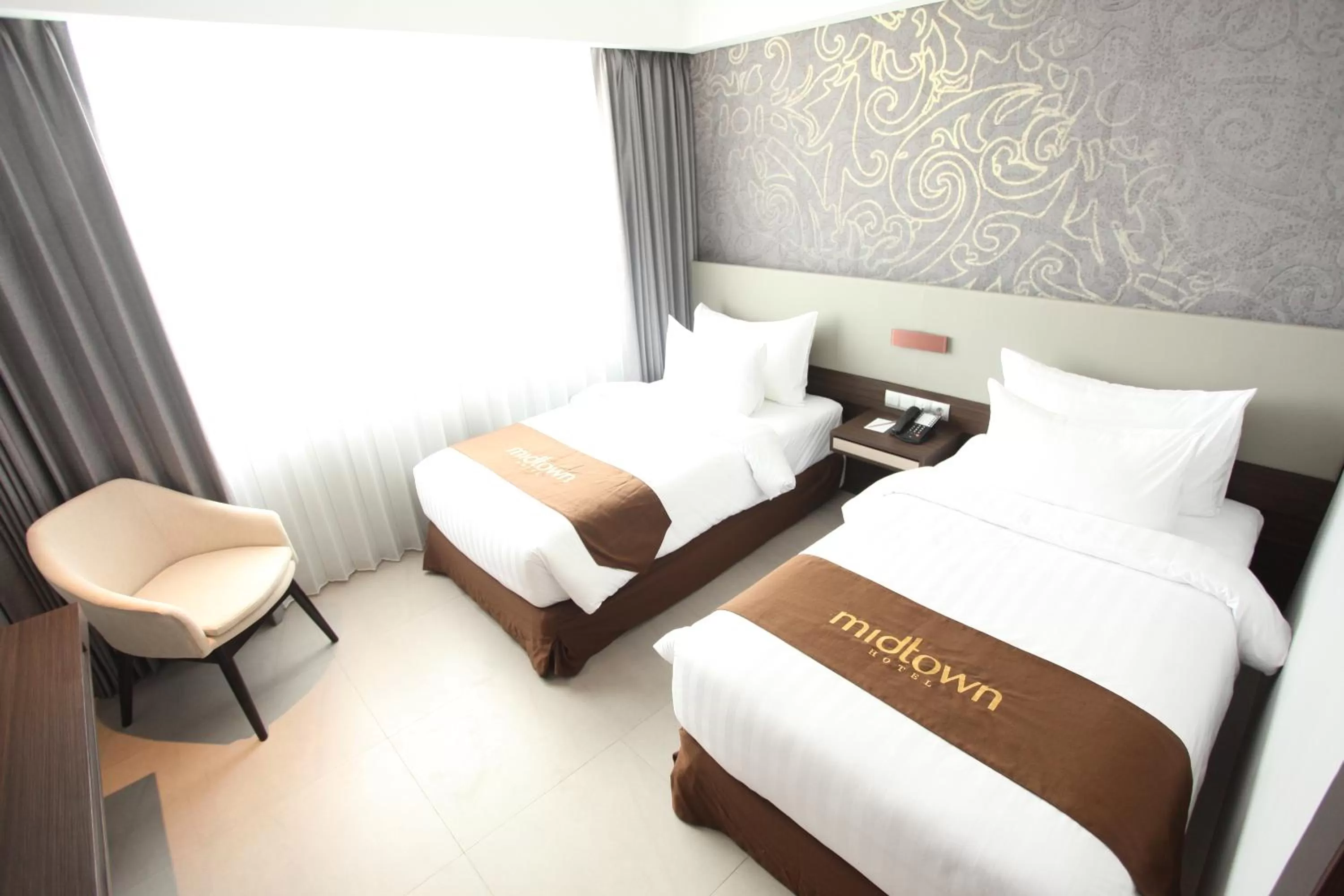 Superior Twin Room in Midtown Hotel Samarinda