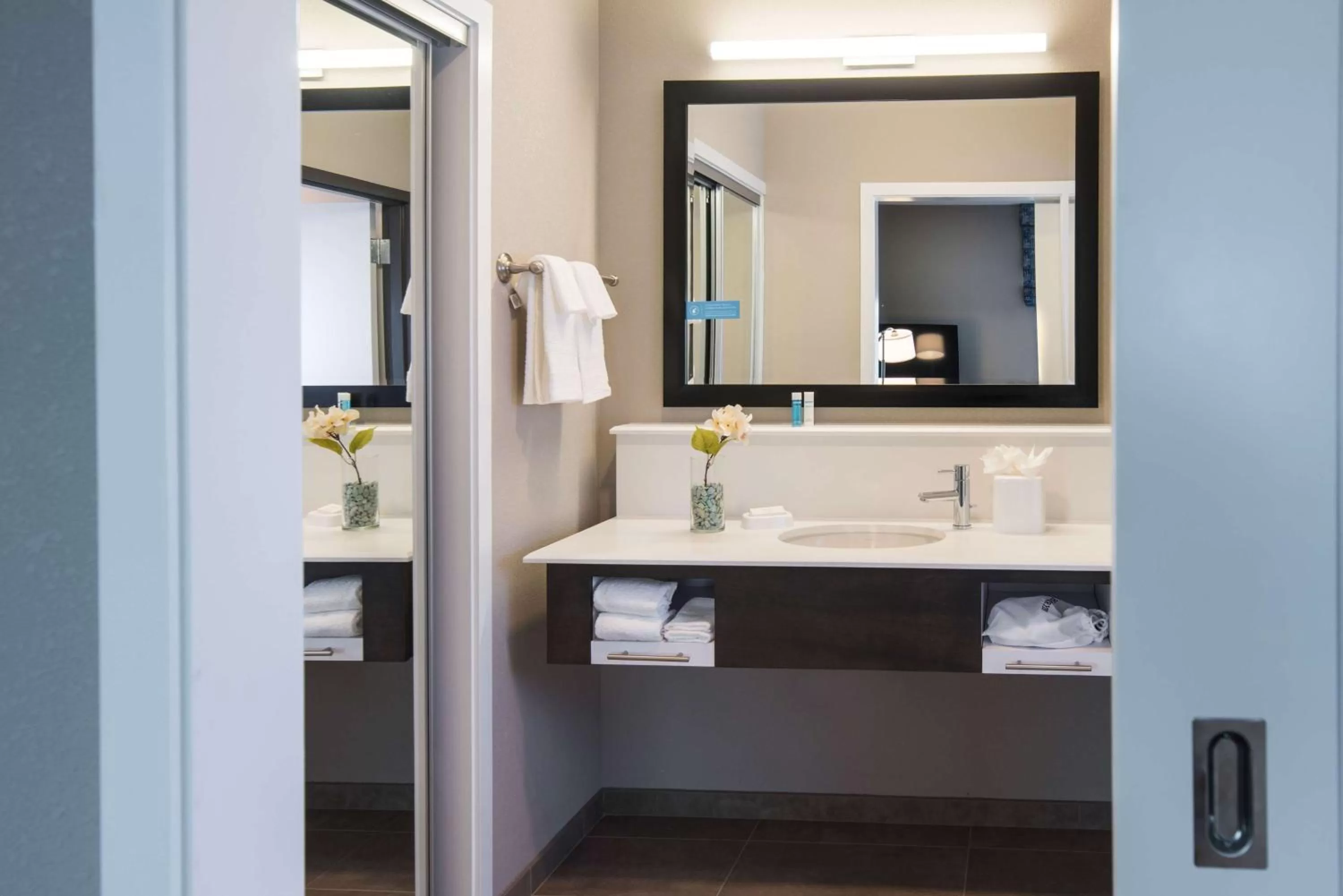 Queen Room with Two Queen Beds - Mobility and Hearing Access/Non-Smoking in Hampton Inn and Suites at Wisconsin Dells Lake Delton