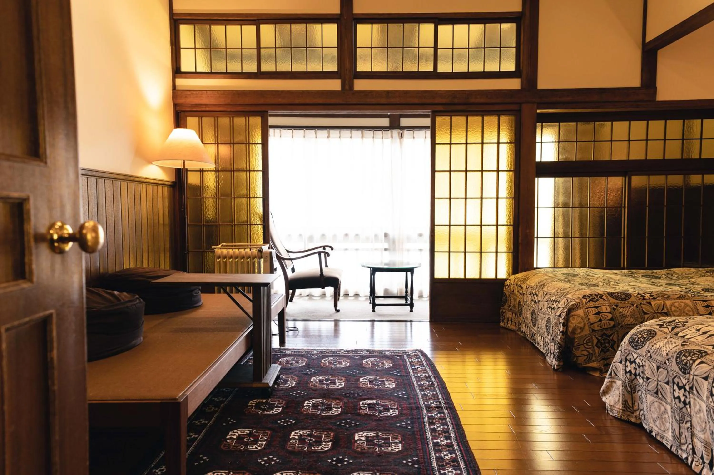 Deluxe Twin Room with Shared Bathroom - single occupancy in Hotel Hanakoyado