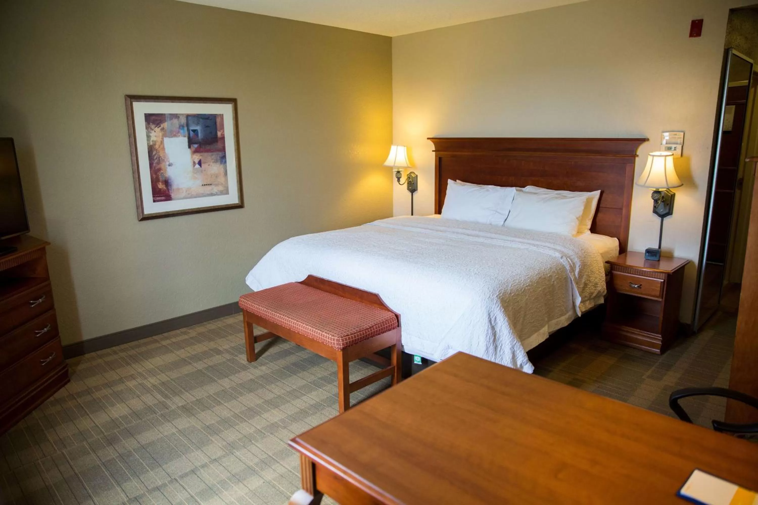 King Room with King Bed - Non-Smoking in Hampton Inn & Suites McComb