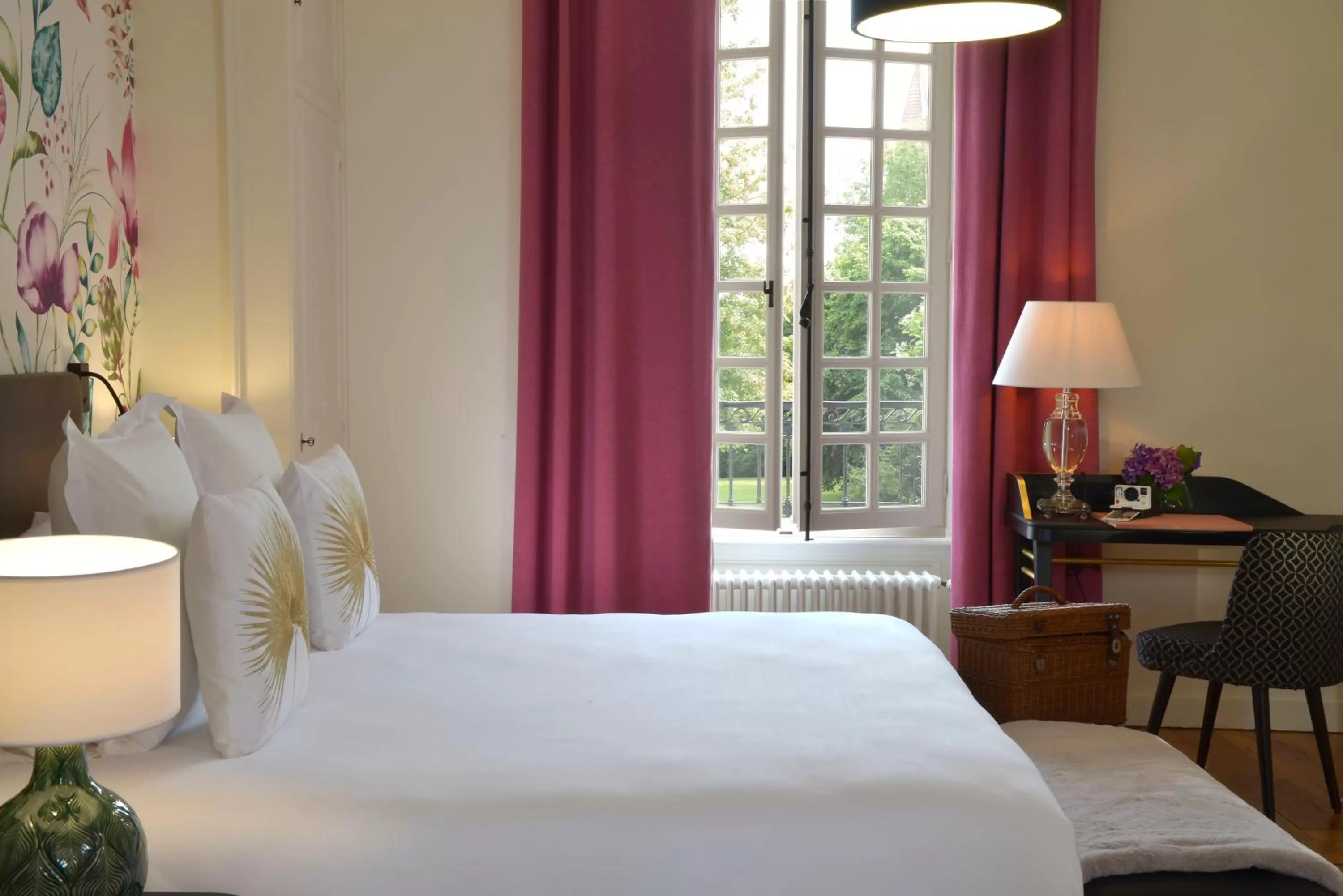 Deluxe Double or Twin Room with Garden View in Château Saint Gilles - Bayeux