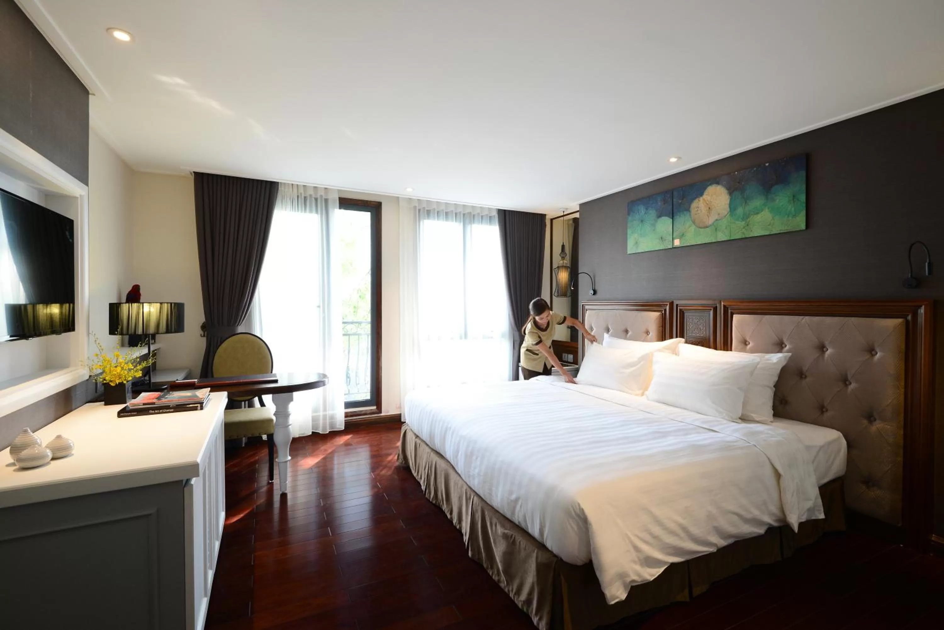 Deluxe Double or Twin Room with City View in The Chi Boutique Hotel