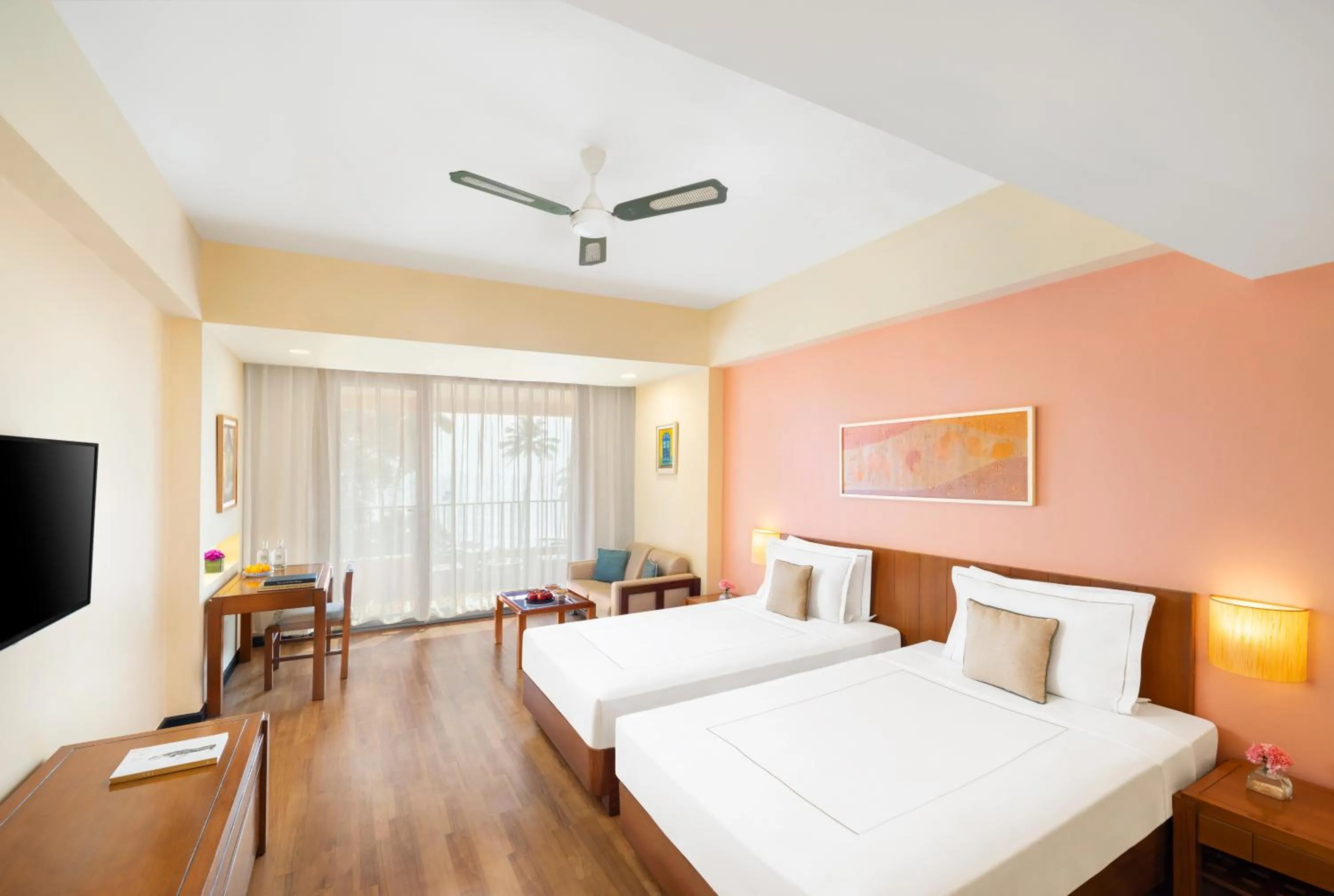 Superior Twin Bed Garden View	 - single occupancy in Taj Cidade de Goa Heritage, Goa